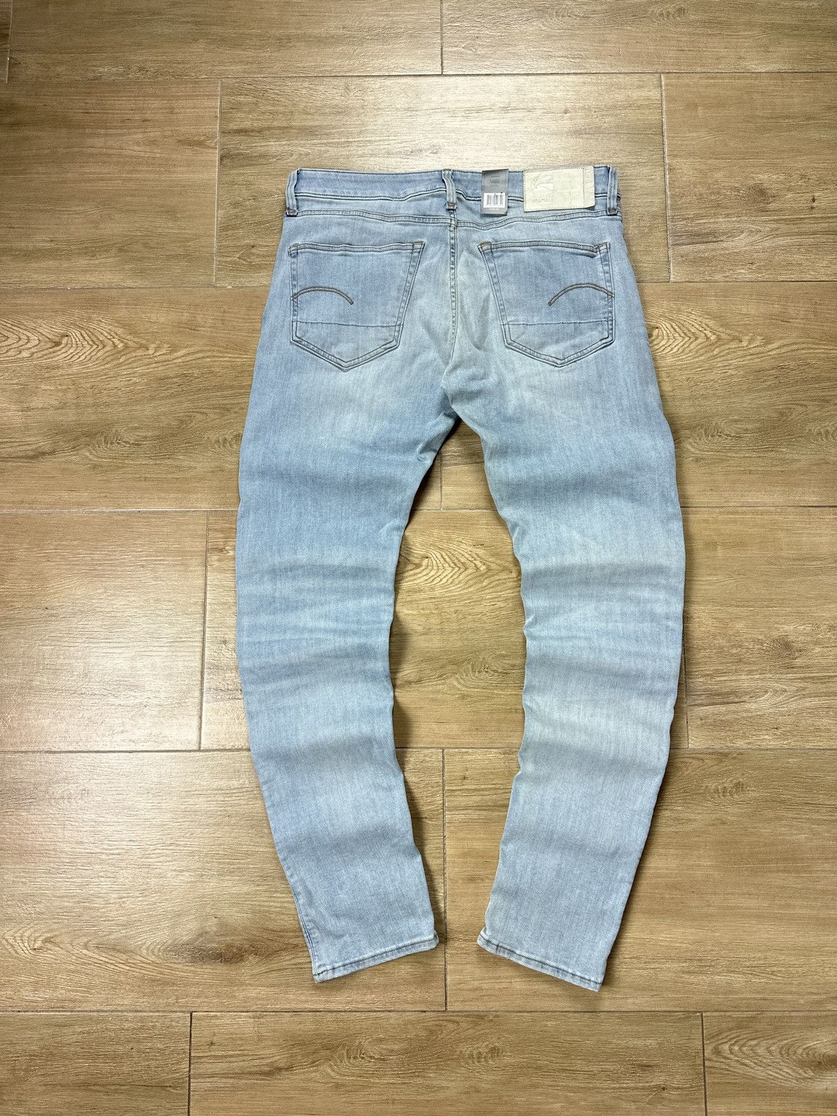 G-Star NEW🏷️ G-Star Raw 3301 Deconstructed Slim Denim Jeans Size US 33 - 8 Thumbnail