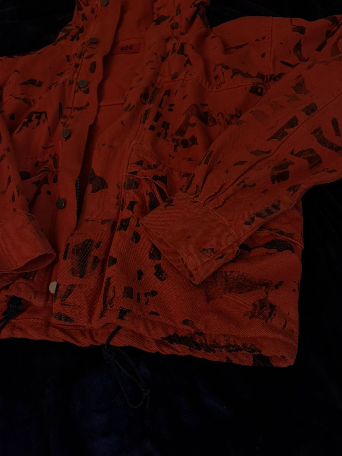 424 424 Denim Red jacket 2018 XL Size US XL / EU 56 / 4 - 4 Thumbnail