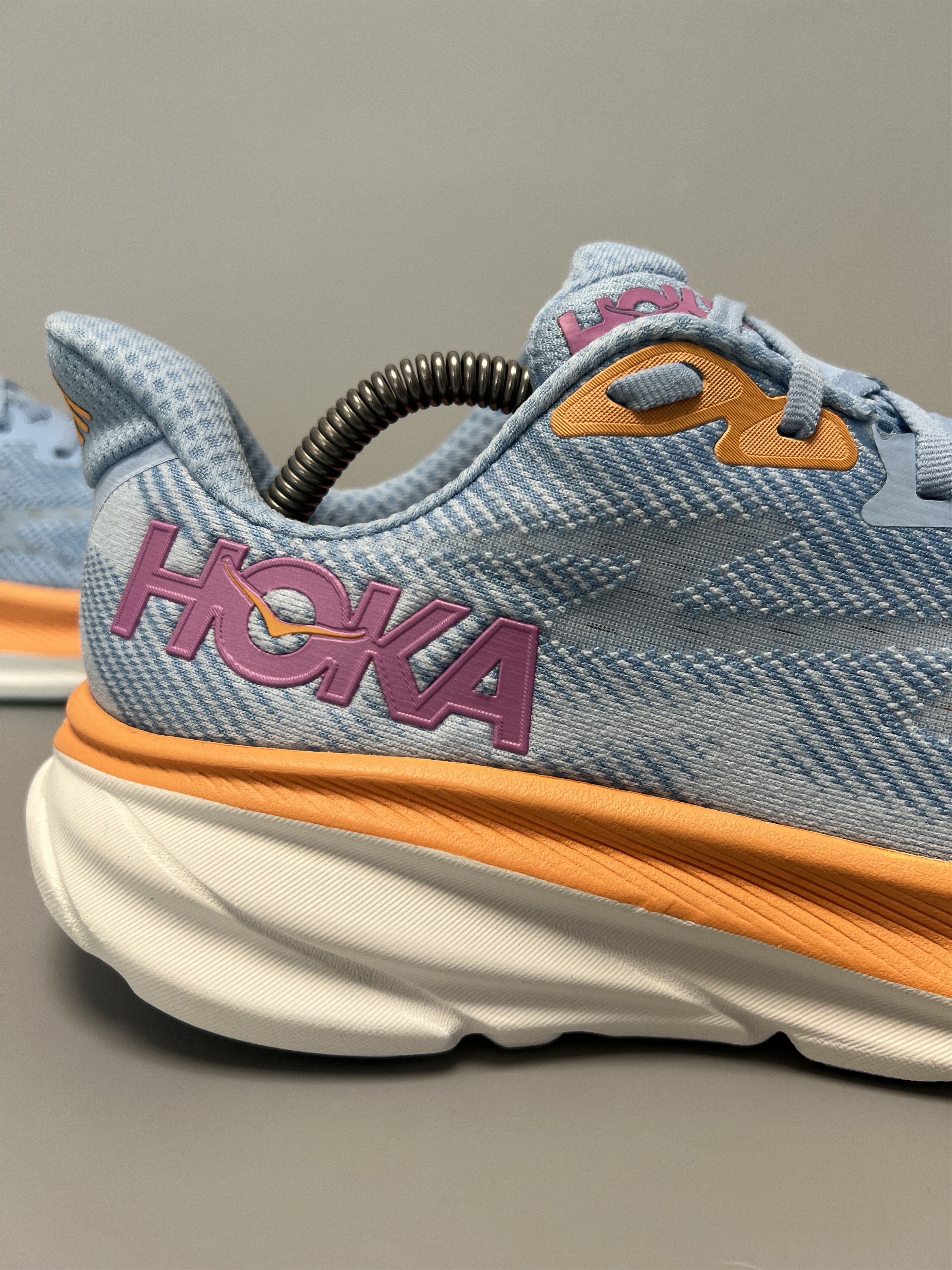 Hoka 9D Hoka One One Clifton 9 Wide Running Shoes Walking Gym Size US 9 / IT 39 - 9 Thumbnail