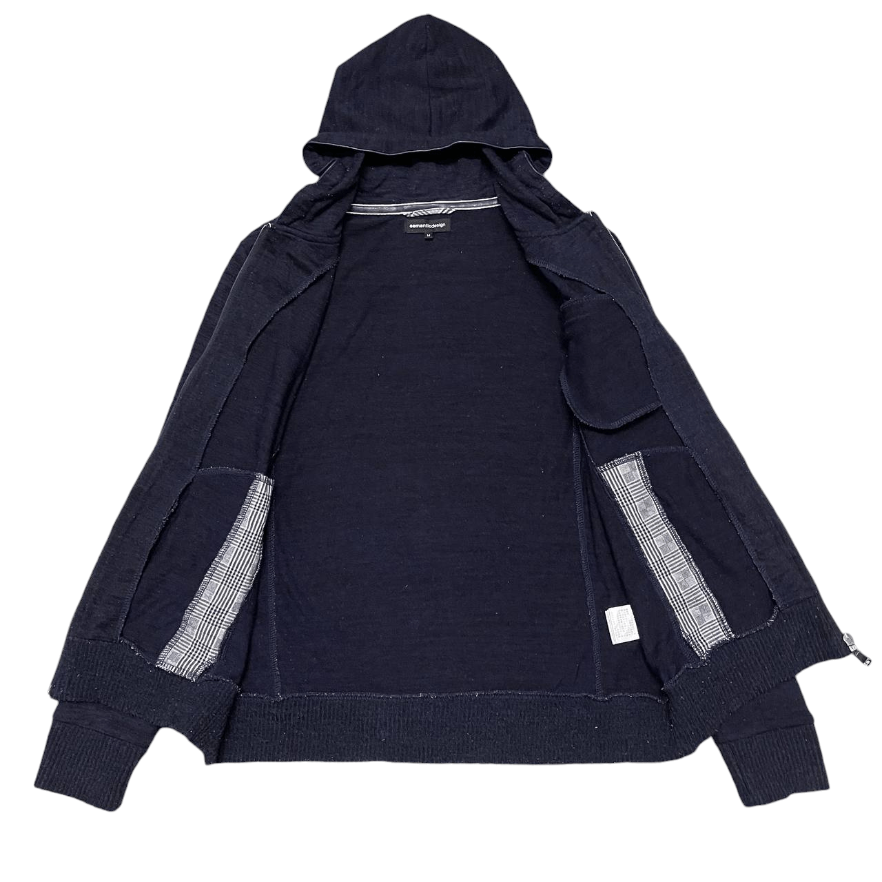 semanticdesign Semantic Deisgn Zipper Hoodie Size US M / EU 48-50 / 2 - 6 Thumbnail