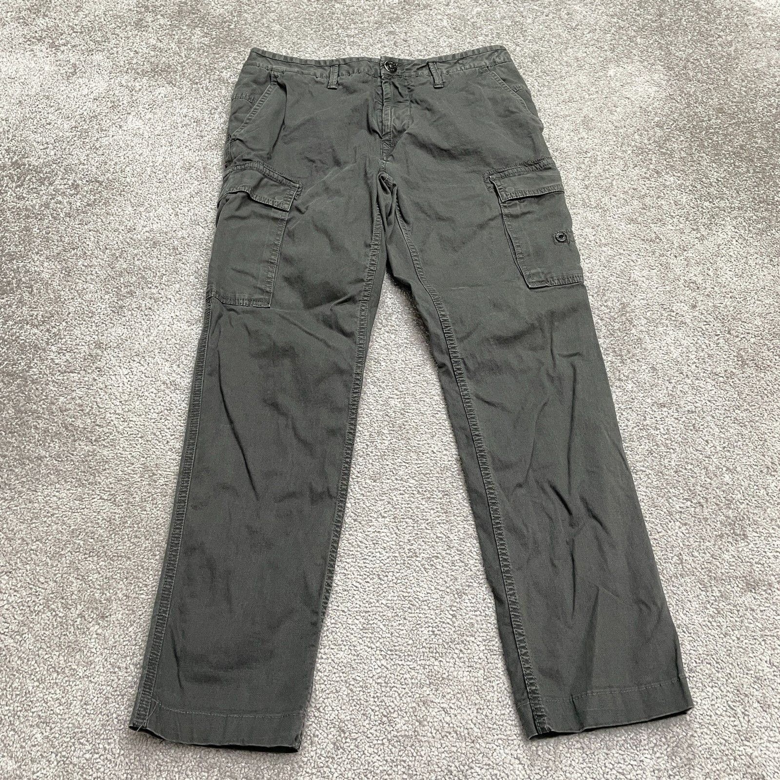 Stone Island Stone Island Cargo Pants Online Authenticated Men 32x28 Gray Size US 32 / EU 48 - 1 Thumbnail