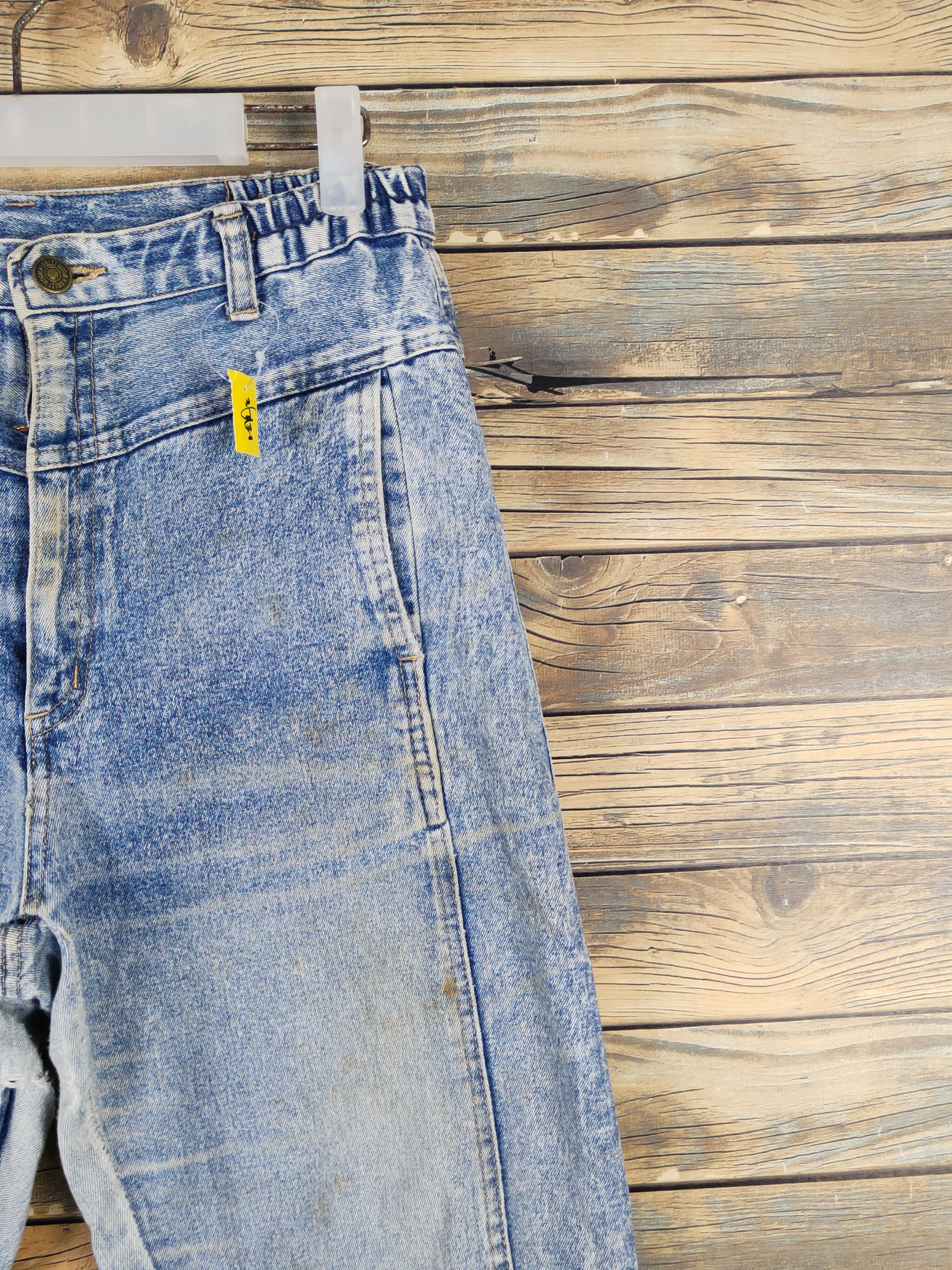 Japanese Brand Japanese Brand Blue Distressed Ripped Jeans #W1707 Size US 28 / EU 44 - 10 Thumbnail