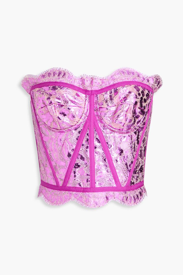 Dolce & Gabbana o1y0925 Crop Top in Magenta Size XS / US 0-2 / IT 36-38 - 1 Thumbnail