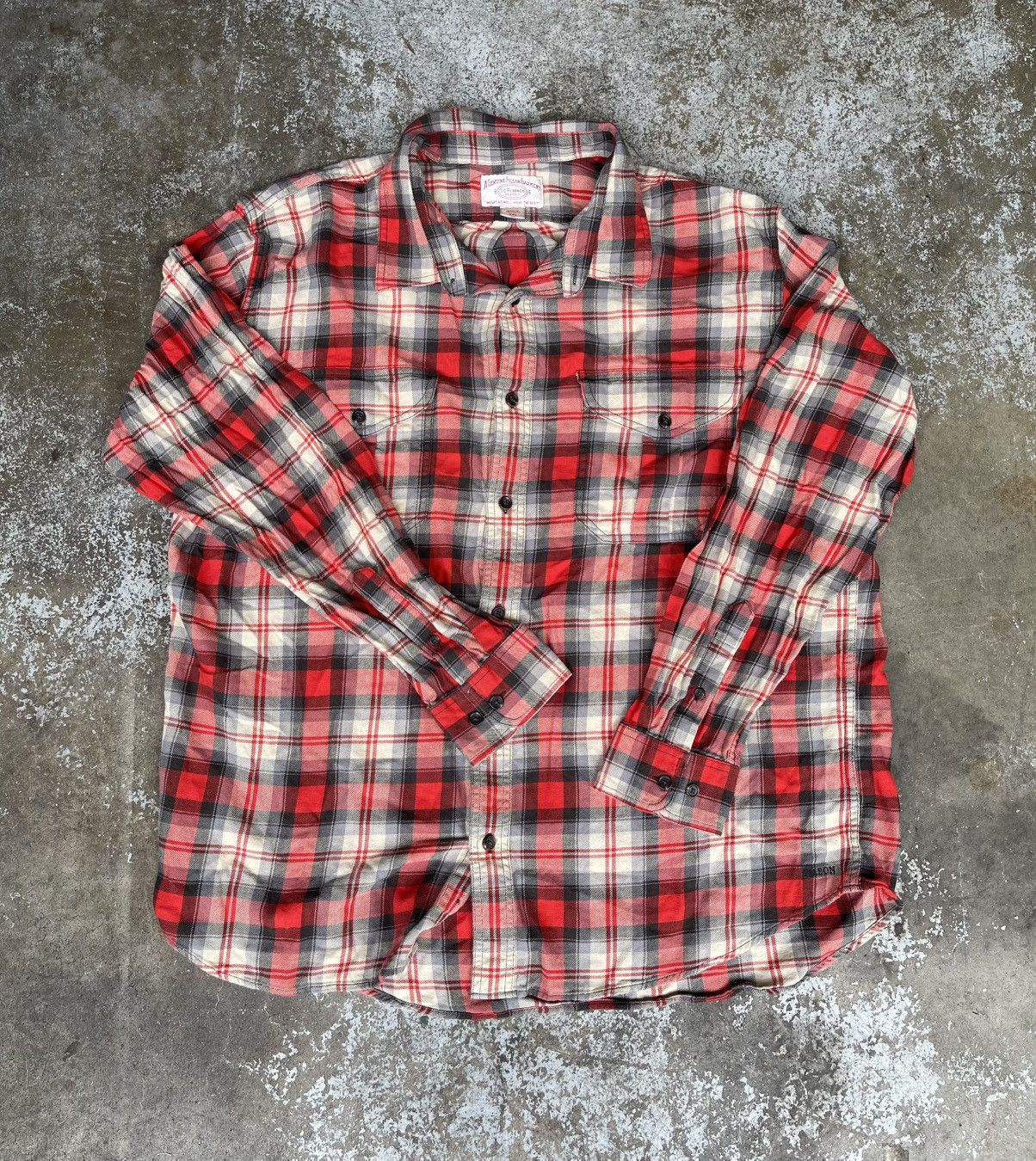 Filson Filson Button Up Flannel Shirt Size US XXL / EU 58 / 5 - 3 Thumbnail