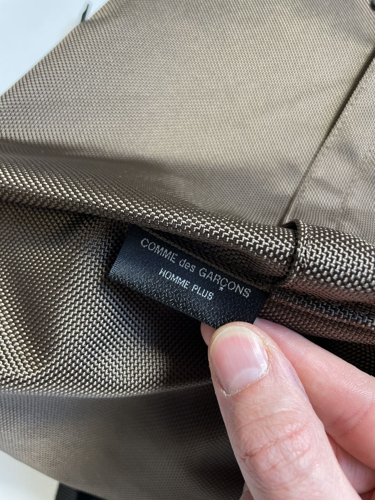 Comme des Garcons Large Ballistic Twill Nylon Back Pack Size ONE SIZE - 7 Thumbnail