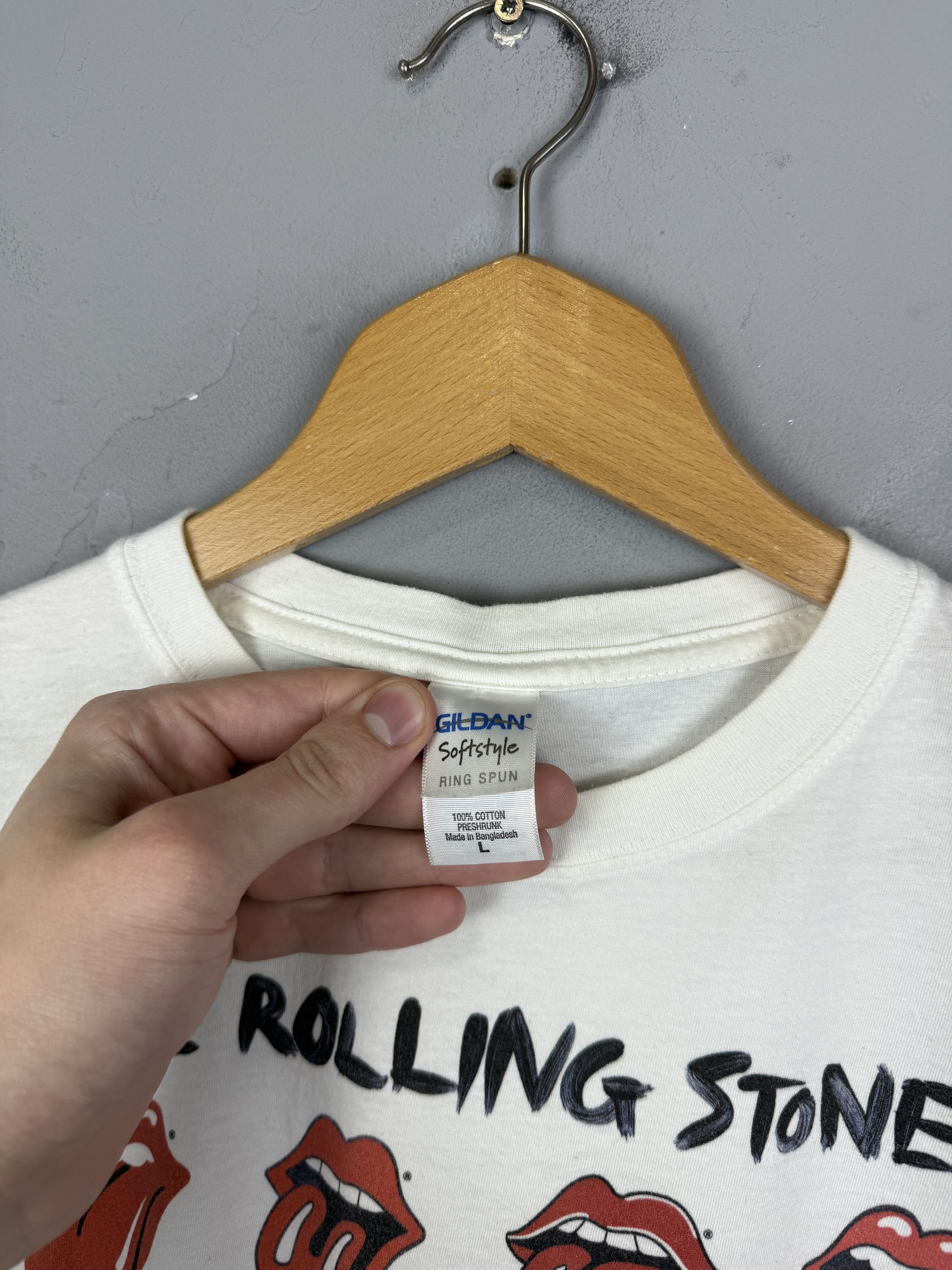 Band Tees × Vintage The Rolling Stones Vintage T Shirt 50 Years Tour London 2013 Size US L / EU 52-54 / 3 - 4 Thumbnail