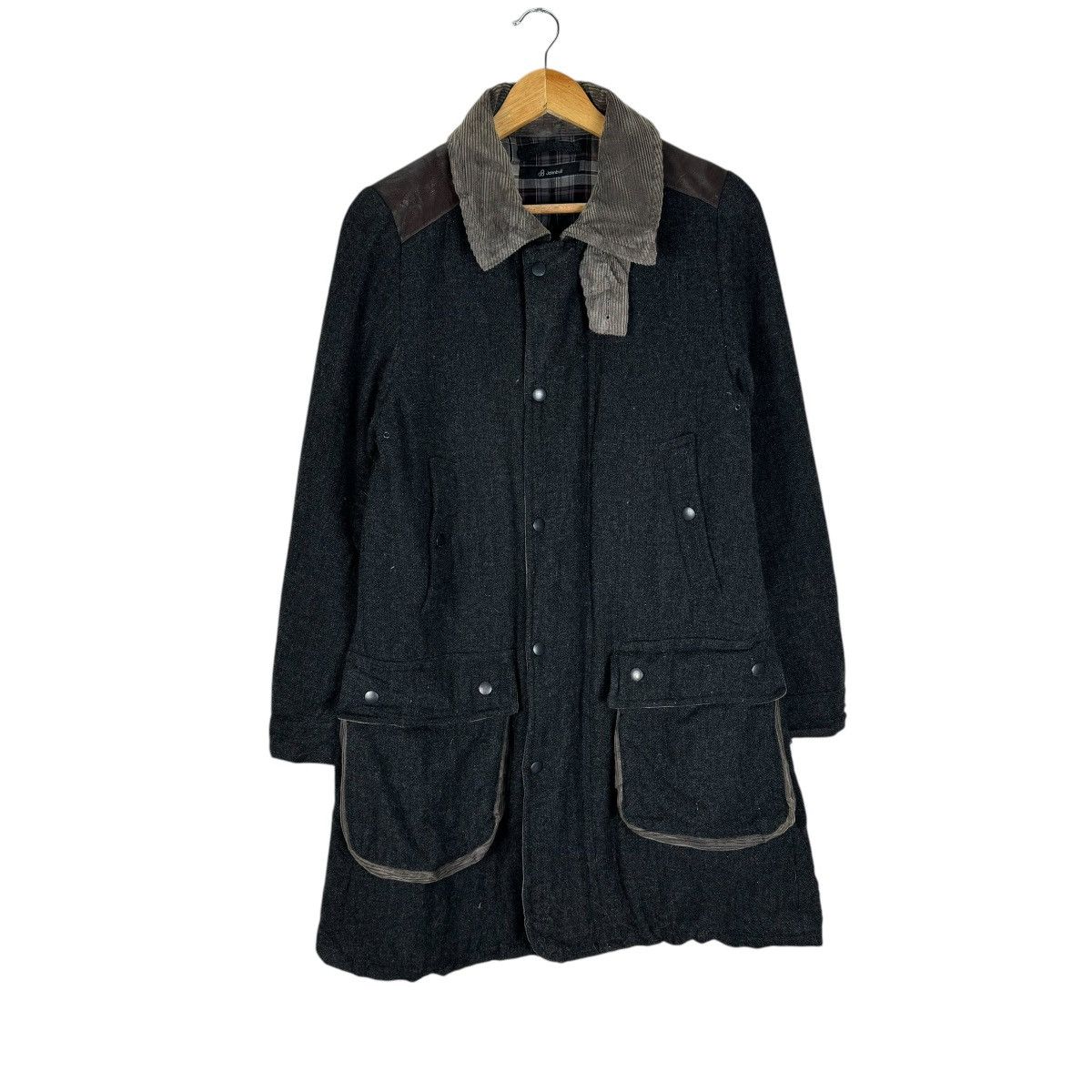 Johnbull ☀️JOHN BULL FISHTAIL PARKA ZIPPER LEATHER PART JACKET Size US S / EU 44-46 / 1 - 2 Thumbnail