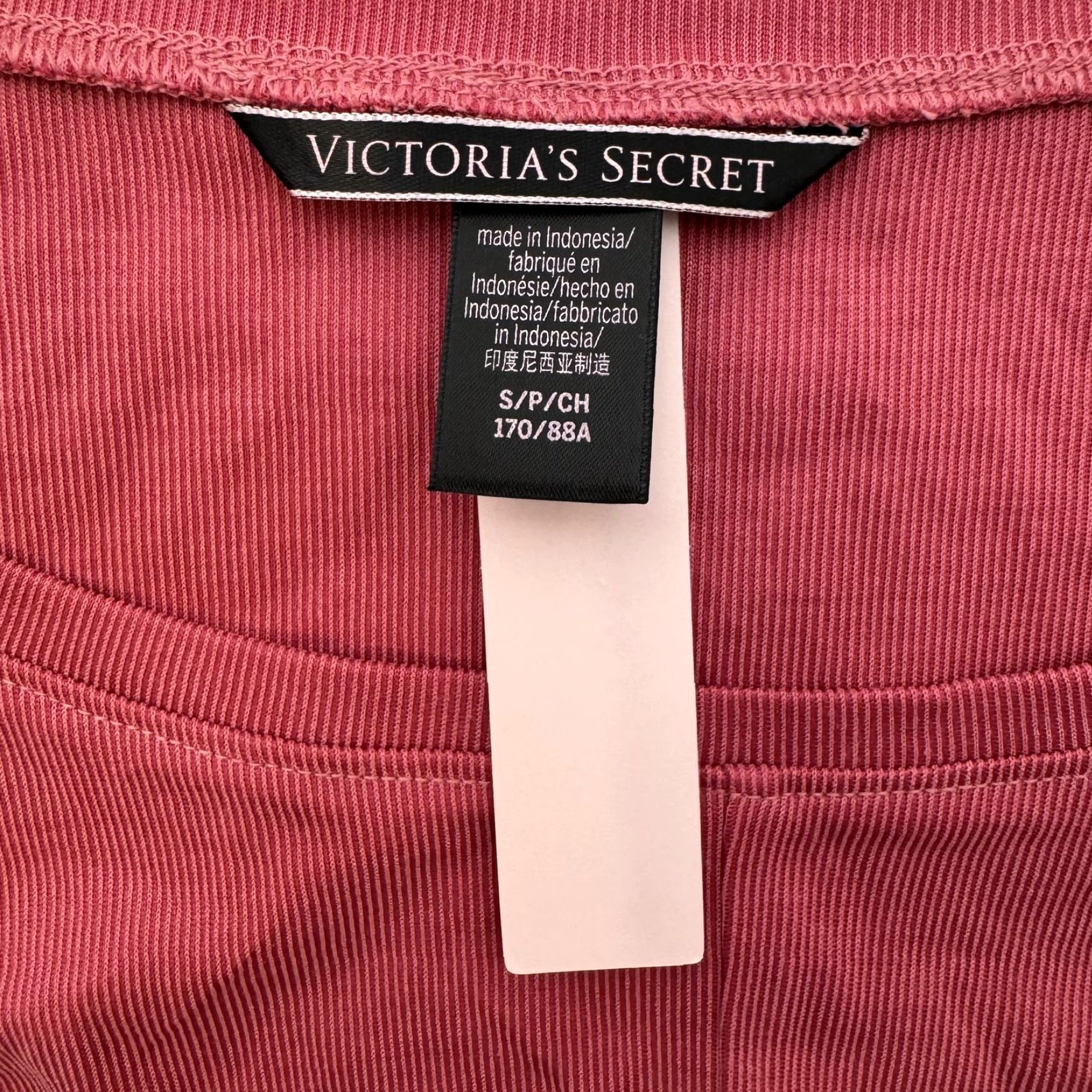 Victoria's Secret Victoria's Secret Top S Cropped Long Sleeve Stretch Y2K Streetwear Casual Chic Shirt Womens Pink Blouse Size S / US 4 / IT 40 - 2 Thumbnail