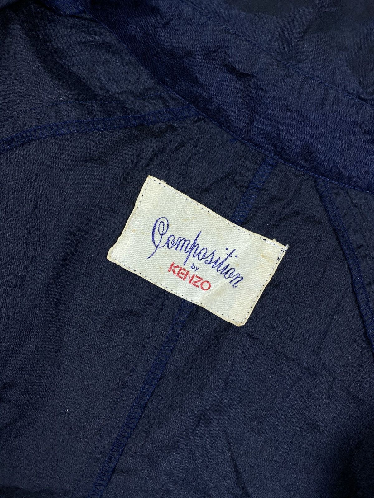 Kenzo Vintage Composition By Kenzo Long Jacket Size US L / EU 52-54 / 3 - 10 Thumbnail