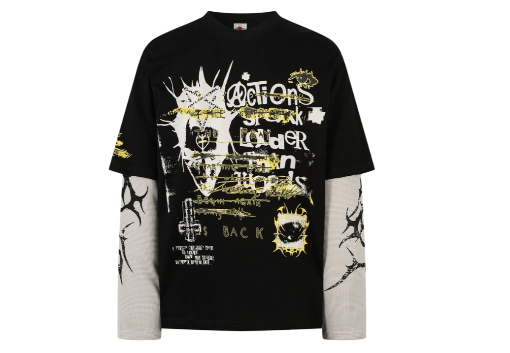 Hip Hop Long Sleeve T-Shirt Y2K