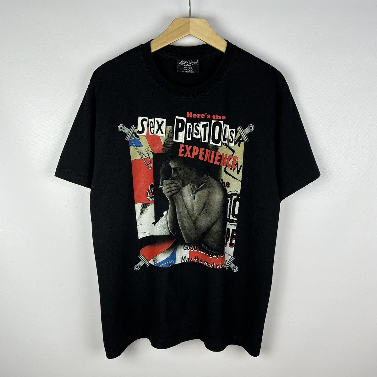 Band Tees Vintage Sex Pistols Sid Vicious rare rock band tee 90’s Size US L / EU 52-54 / 3 - 1 Thumbnail