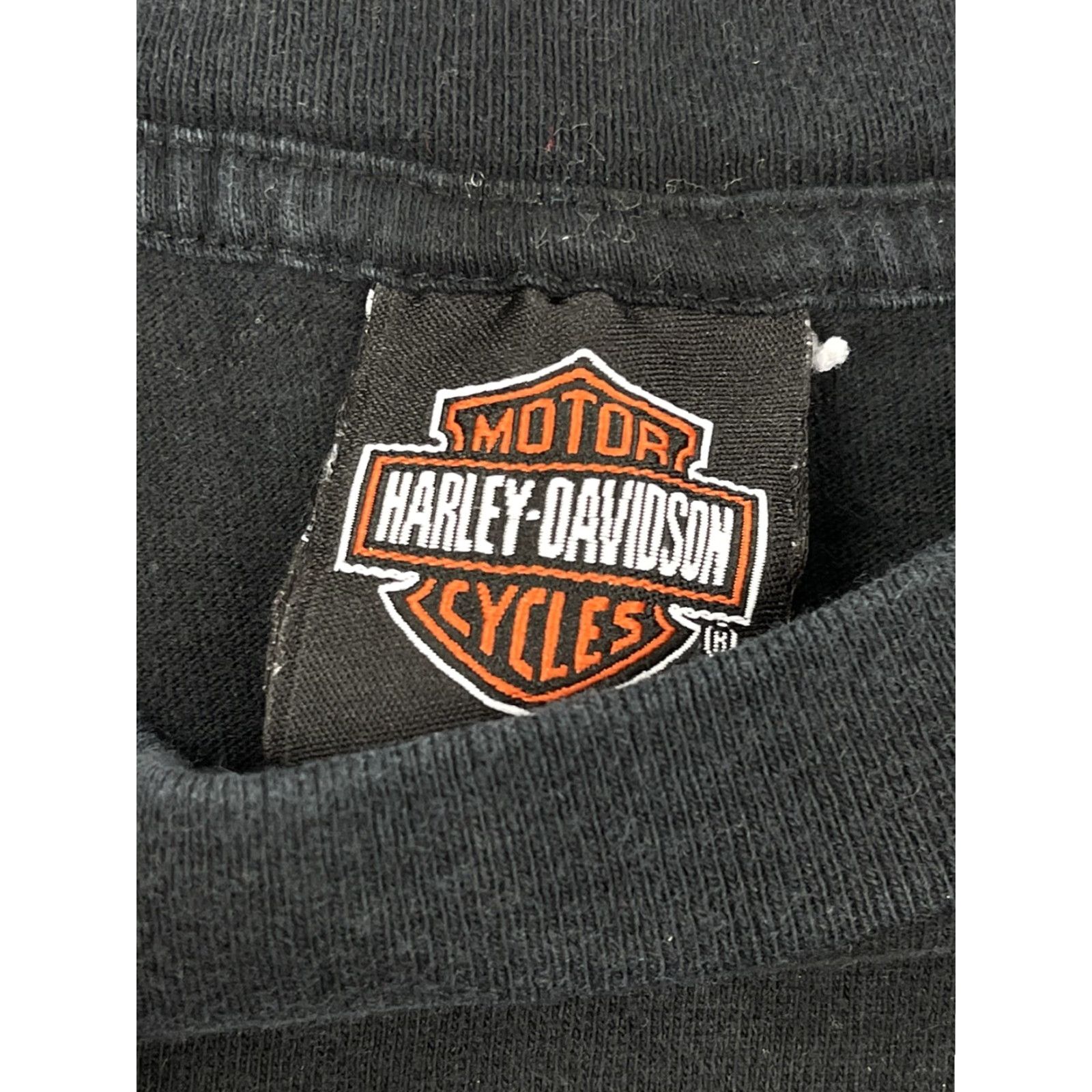 Harley Davidson VINTAGE Harley-Davidson T-Shirt Rolling Thunder 90s Black Adult Medium Double-Sided Mens Size US M / EU 48-50 / 2 - 5 Thumbnail
