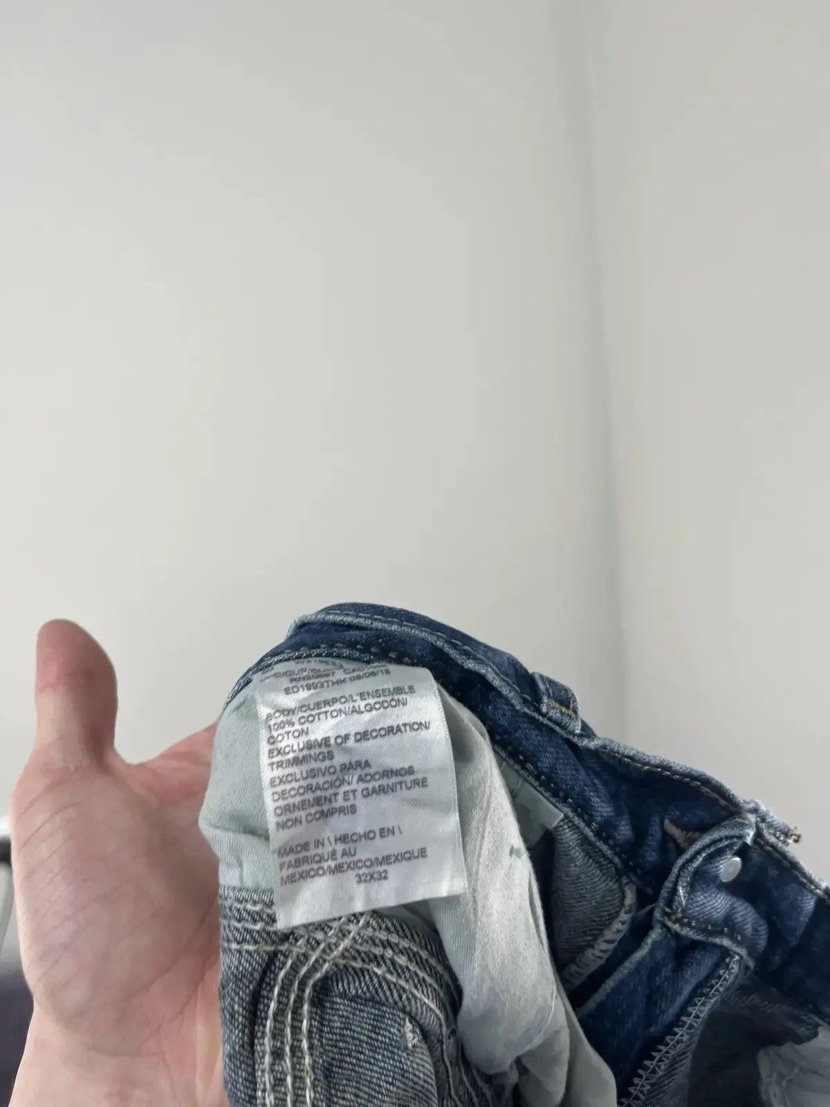 Dickies × Vintage Vintage Dickies USA Faded Blue Work Hype Denim Jeans Size US 32 / EU 48 - 10 Thumbnail