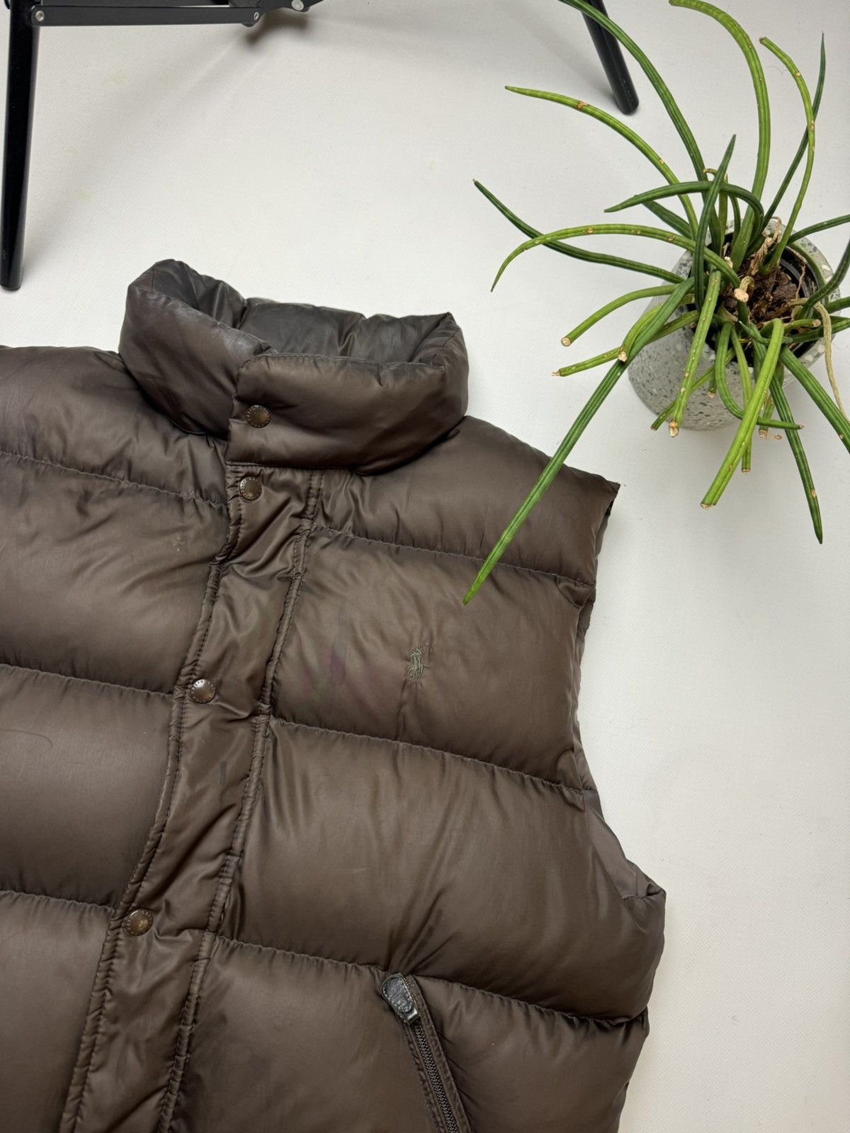 Polo Ralph Lauren × Vintage Rare vintage Polo Ralph Lauren vest brown lampo y2k Size US L / EU 52-54 / 3 - 4 Thumbnail