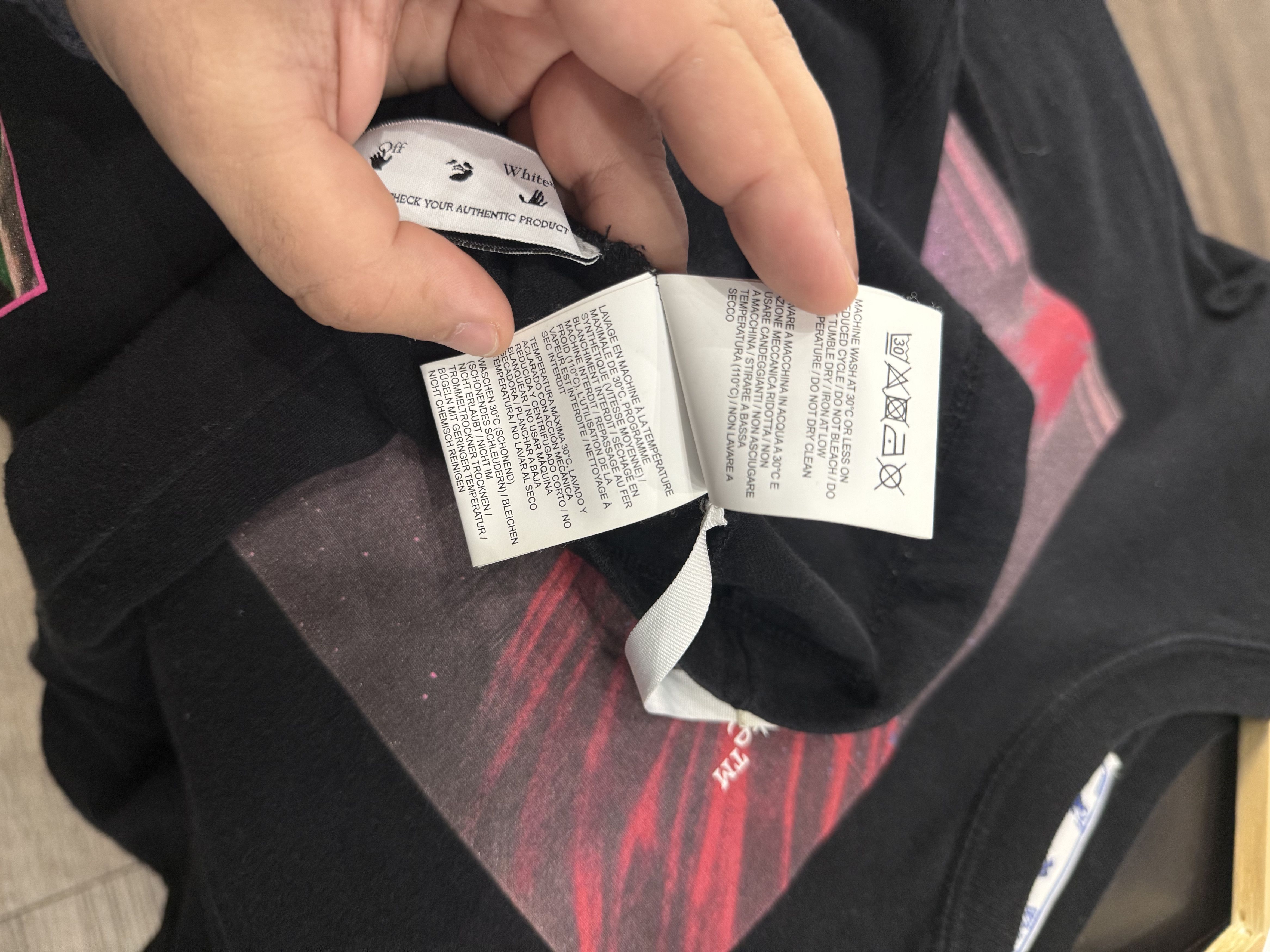 Off-White Off-White Cervaggio Splatter Tee Size US XL / EU 56 / 4 - 7 Thumbnail
