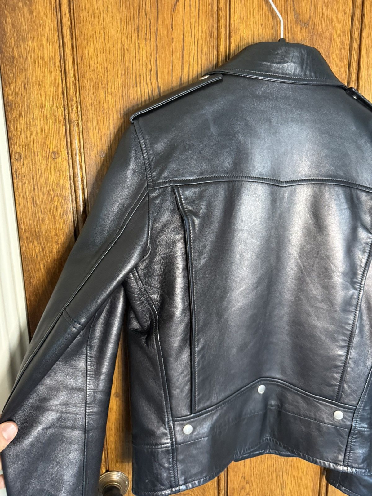 Saint Laurent Paris FW13 Holy Grail Saint Laurent L01 biker leather jacket 46 Size US S / EU 44-46 / 1 - 19 Thumbnail