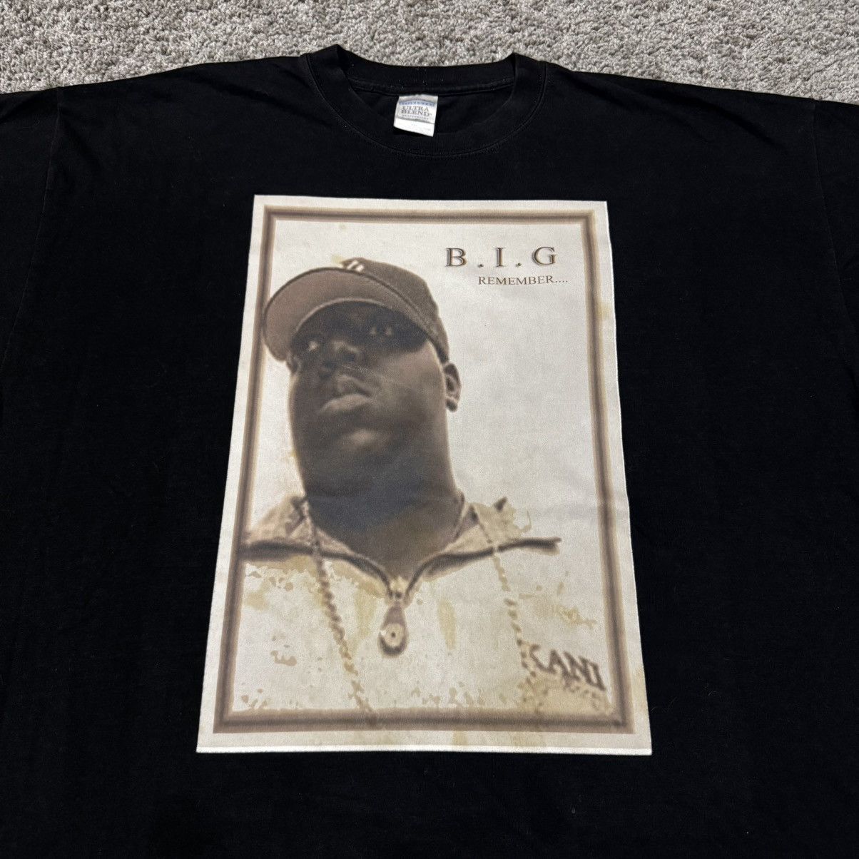 Band Tees Vintage x Biggie Smalls 90s Size US XXL / EU 58 / 5 - 2 Thumbnail