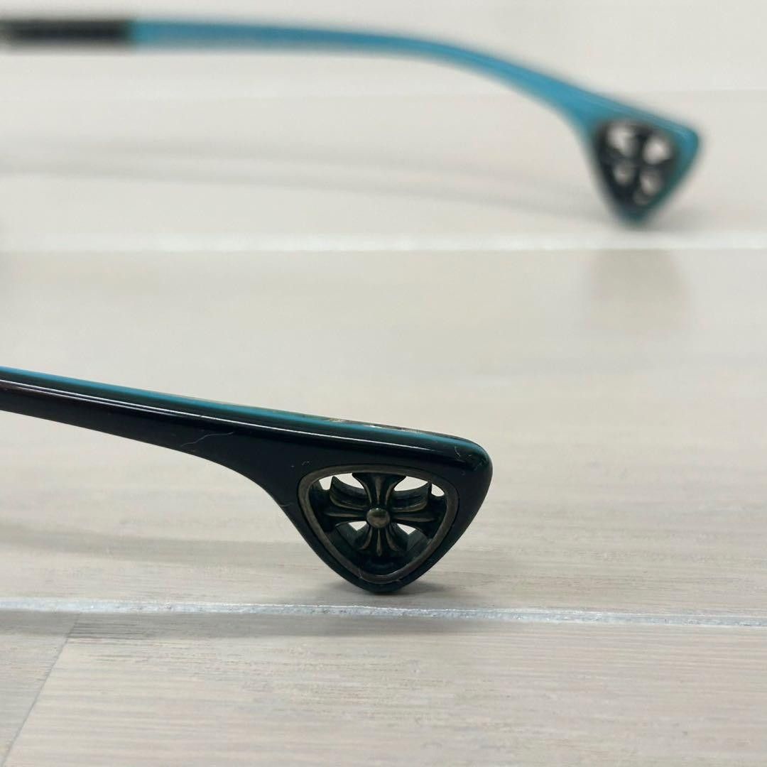 Chrome Hearts CHROME HEARTS SKY Eyelasses Black/Blue Size ONE SIZE - 4 Thumbnail