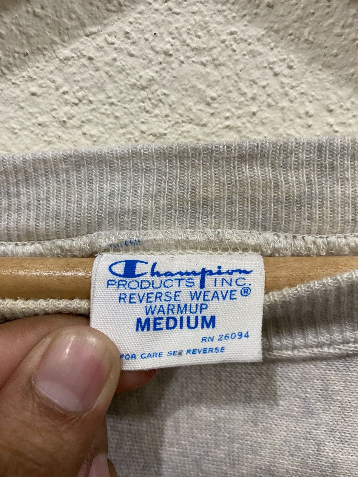 Champion × Vintage Vintage Champion Spell Out Reverse Weave Sweatshirt Size US M / EU 48-50 / 2 - 4 Thumbnail