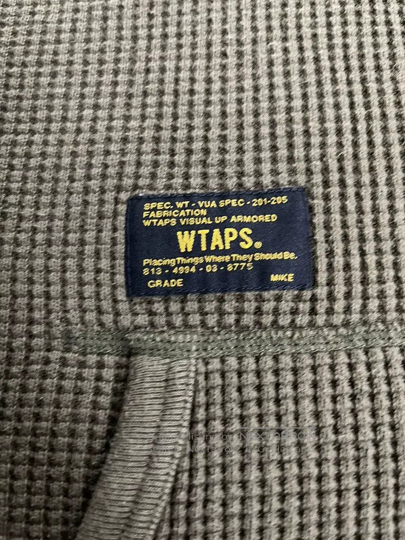 Wtaps Wtaps Waffle hoodie Size US M / EU 48-50 / 2 - 6 Thumbnail