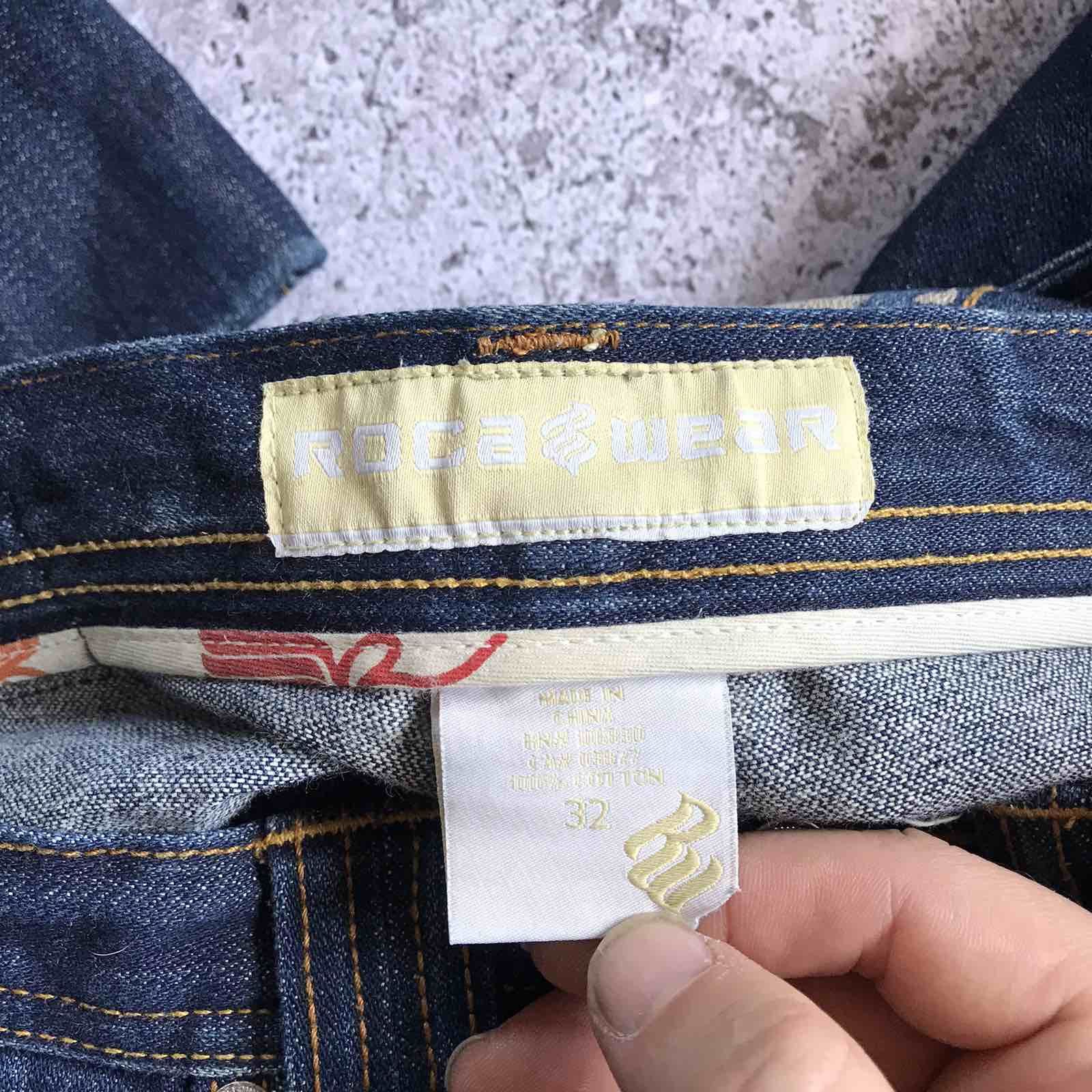 Rocawear Crazy Y2K Rocawear denim Vintage Jeans Sz 32 Size US 34 / EU 50 - 5 Thumbnail