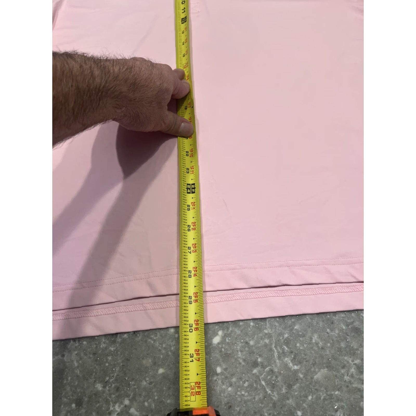 Vintage Glenmuir 1891 Polo Shirt Golf Shirt Mens XL Pink Short Sleeve Quick Dry Performance 100% Polyester Jersey Polo Logo Classic Slim Fit Golf Mens XL Pink Size US XL / EU 56 / 4 - 6 Thumbnail
