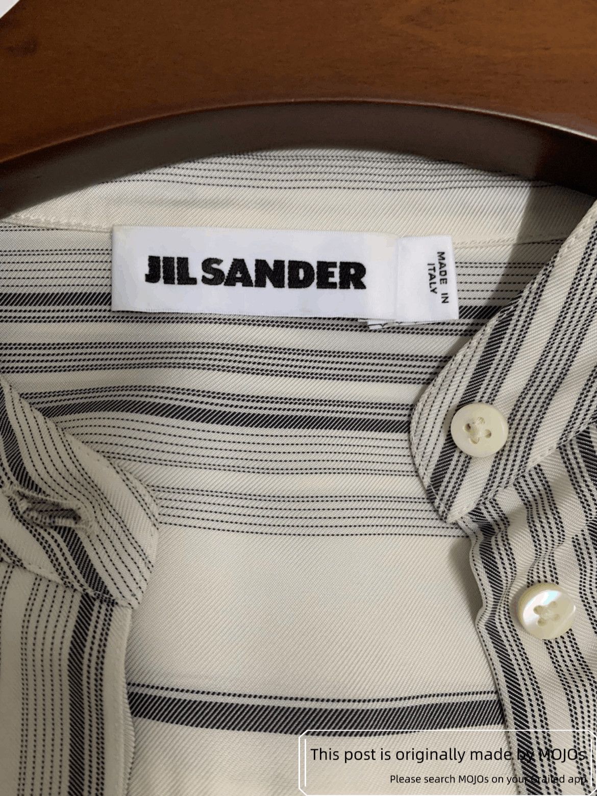 Jil Sander Sz 32 Jil Sander 18SS Stripe Shirt Size US M / EU 48-50 / 2 - 3 Thumbnail