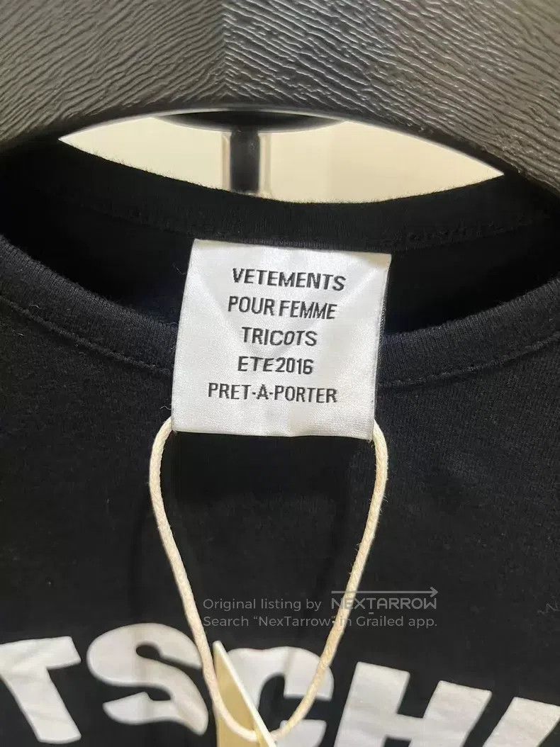 Vetements VETEMENTS Skinny Long Sleeve Size S / US 4 / IT 40 - 2 Thumbnail