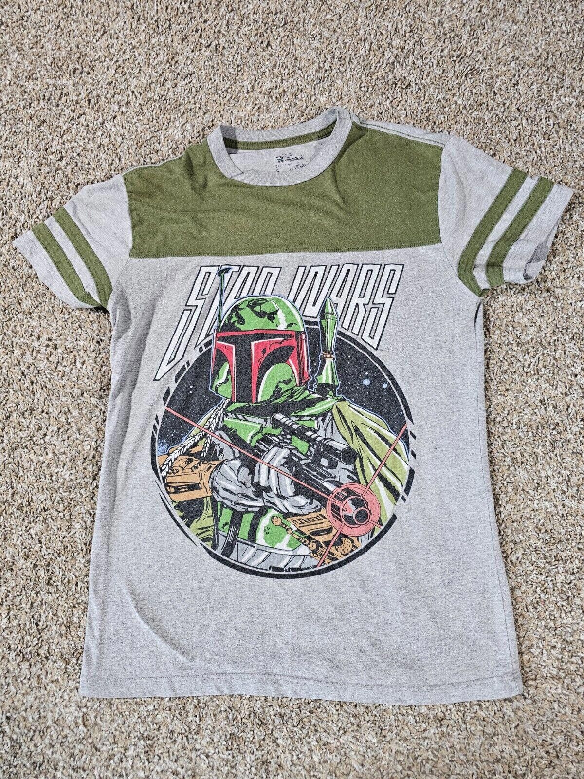 Star Wars Disney Star Wars Boba Fett S Mens Gray Graphic Logo Tshirt Size US S / EU 44-46 / 1 - 1 Thumbnail