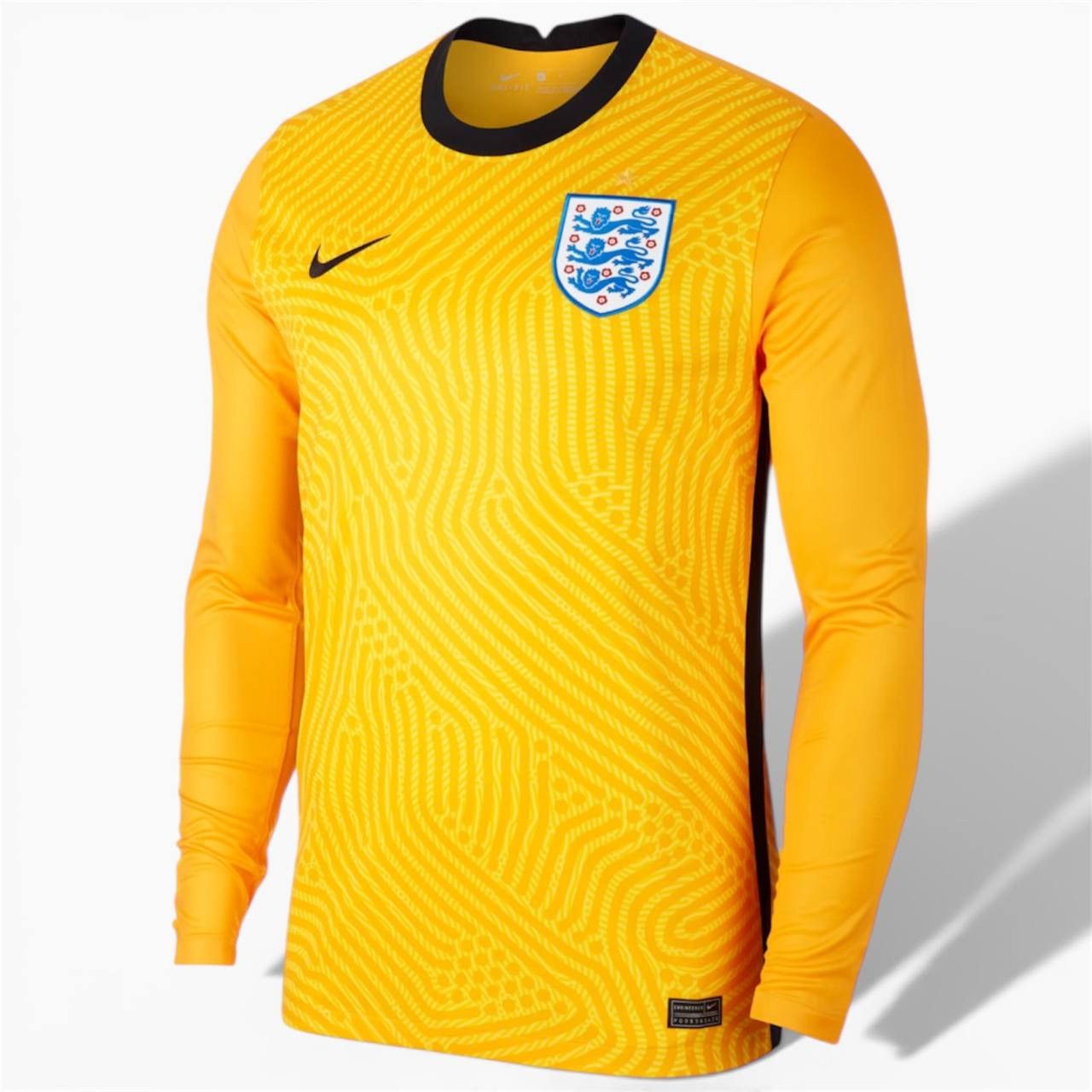 Nike 2020/21 ENGLAND TEAM GK SOCCER JERSEY FOOTBALL SHIRT SZ M Size US M / EU 48-50 / 2 - 2 Thumbnail