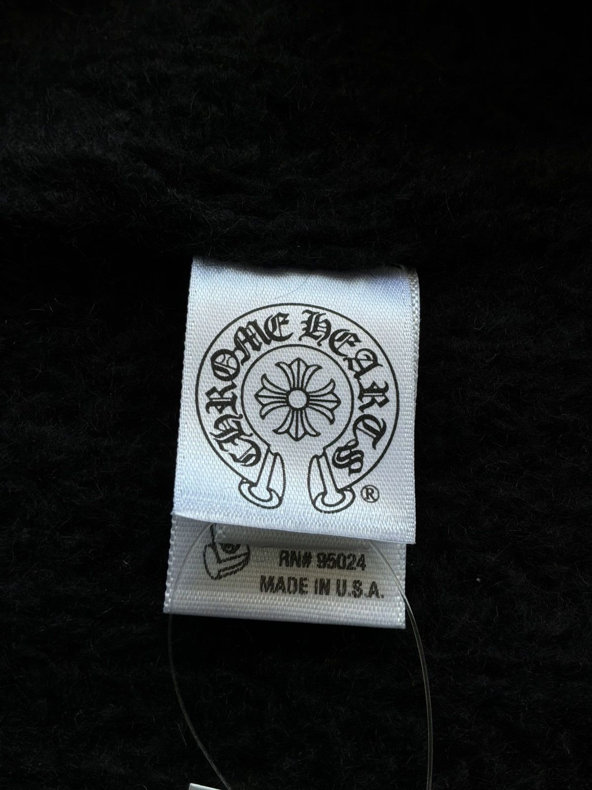 Chrome Hearts Chrome Hearts - Cross Patch Silver Scroll - Cashmere Cape Size US M / EU 48-50 / 2 - 10 Thumbnail