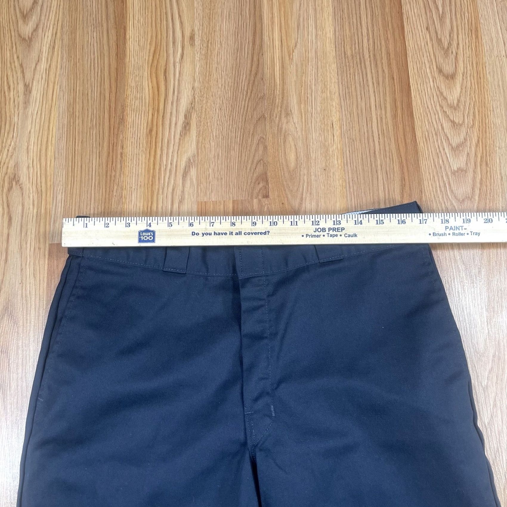 Dickies Dickies Pants Mens 874 Original Fit Flat Front Chino Slacks Blue 36WX30L Workwear Size US 36 / EU 52 - 3 Thumbnail