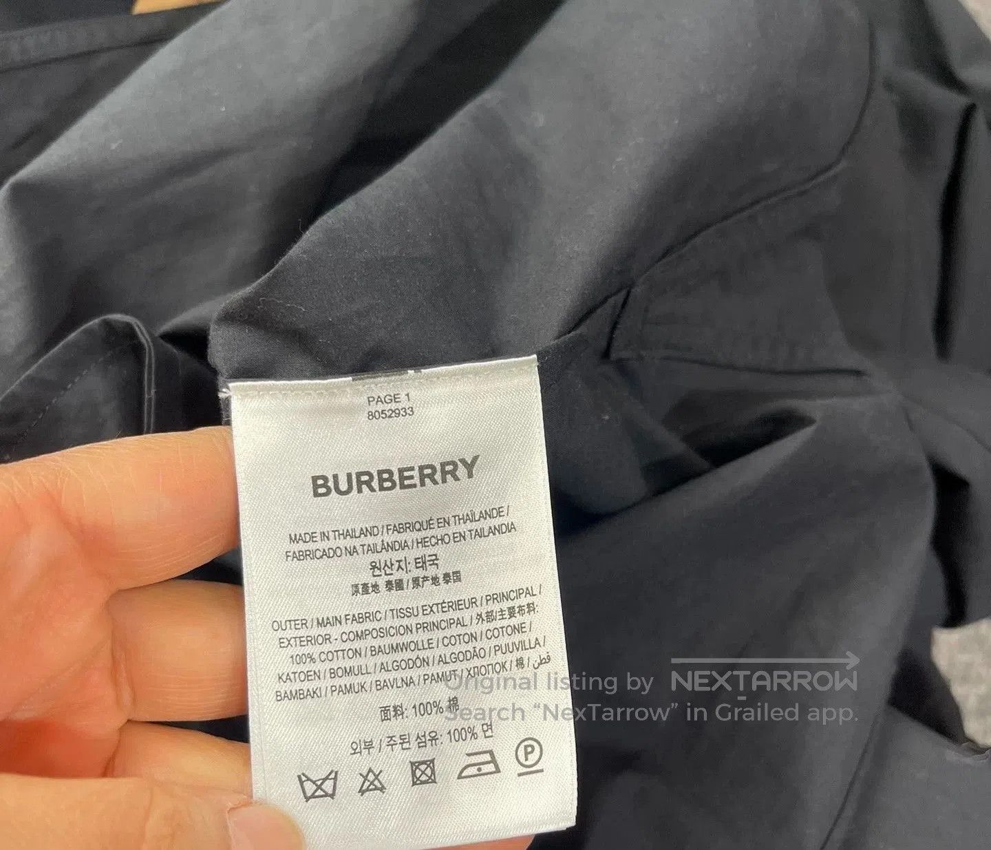 Burberry Burberry Long Sleeve Shirt Dress. Size US XS / EU 42 / 0 - 7 Thumbnail