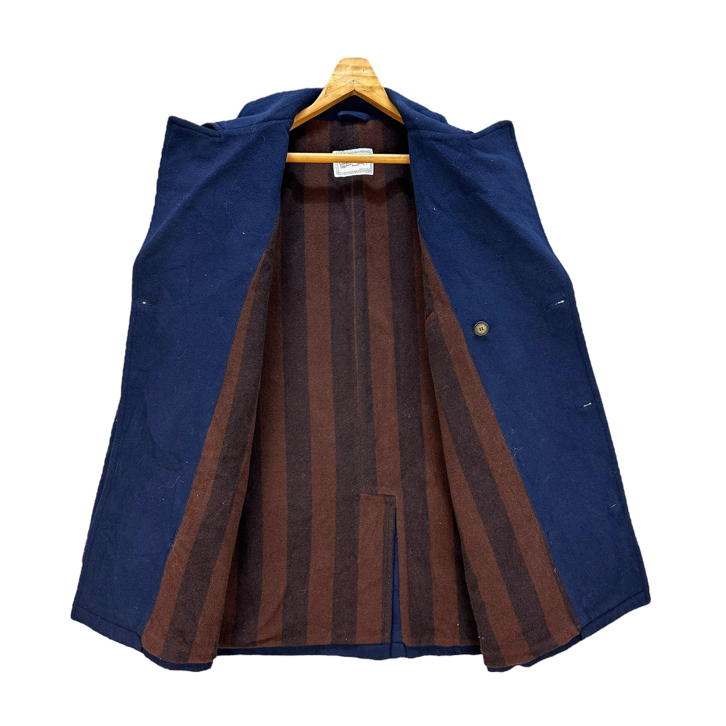 GianMarco Venturi GIAN MARCO VENTURI Sport Double Breasted Wool Coat #A64-1541 Size US XL / EU 56 / 4 - 6 Thumbnail