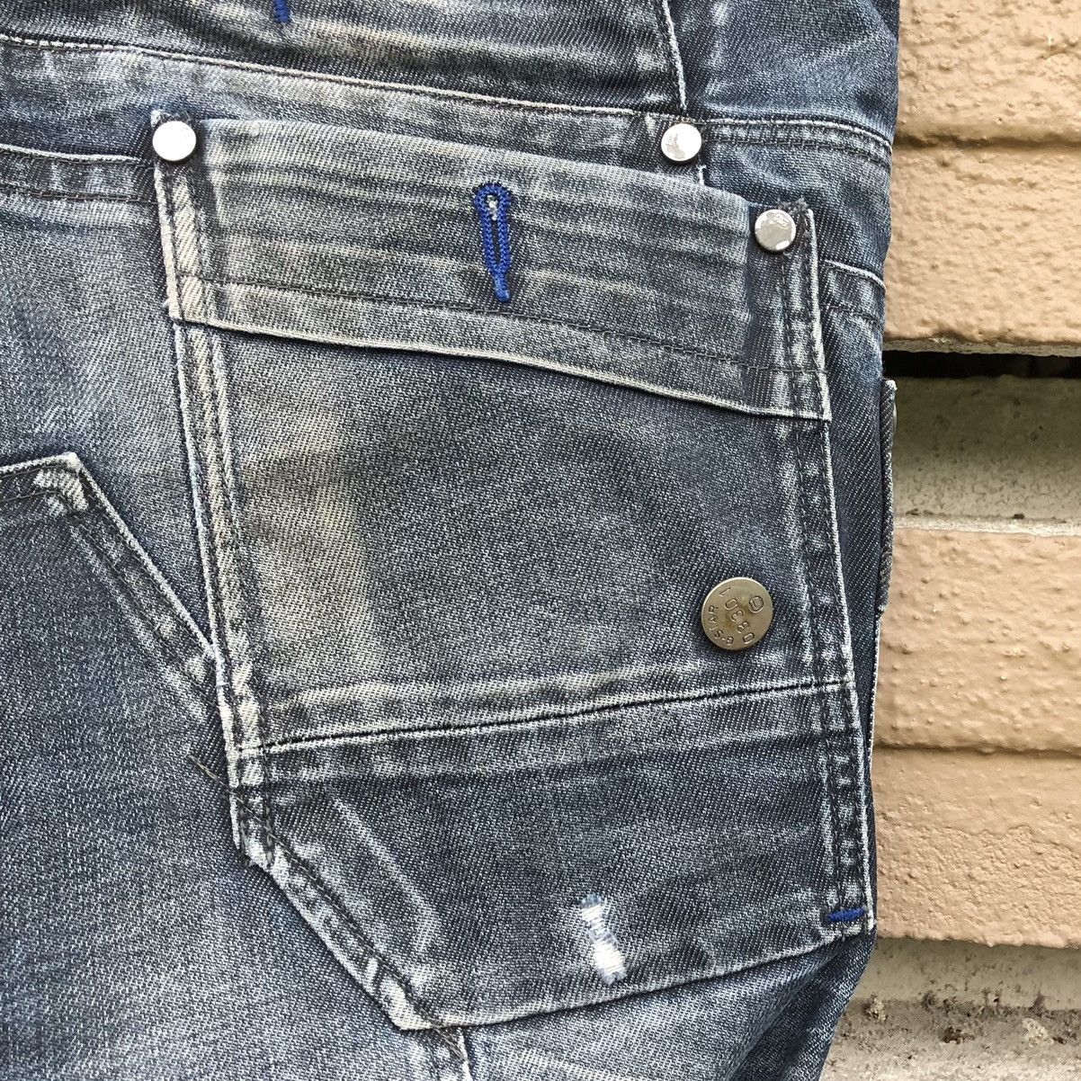 G-Star Vintage G-Star General Tapered Extract Straight Cut Jeans Size US 33 - 15 Thumbnail