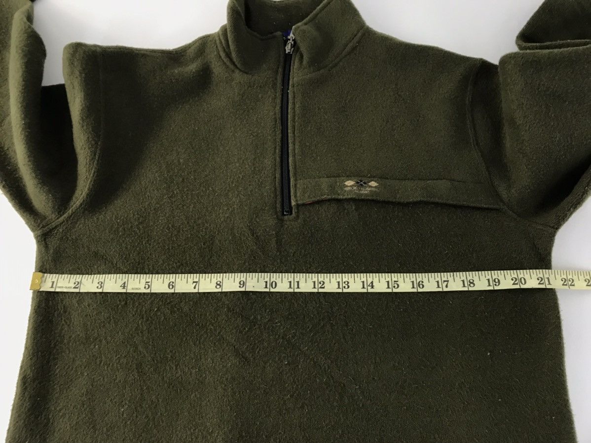 Hiroko Koshino Homme Hiroko Koshino Homme Fleece Sweatshirt Sweater Half Zip Size US L / EU 52-54 / 3 - 9 Thumbnail