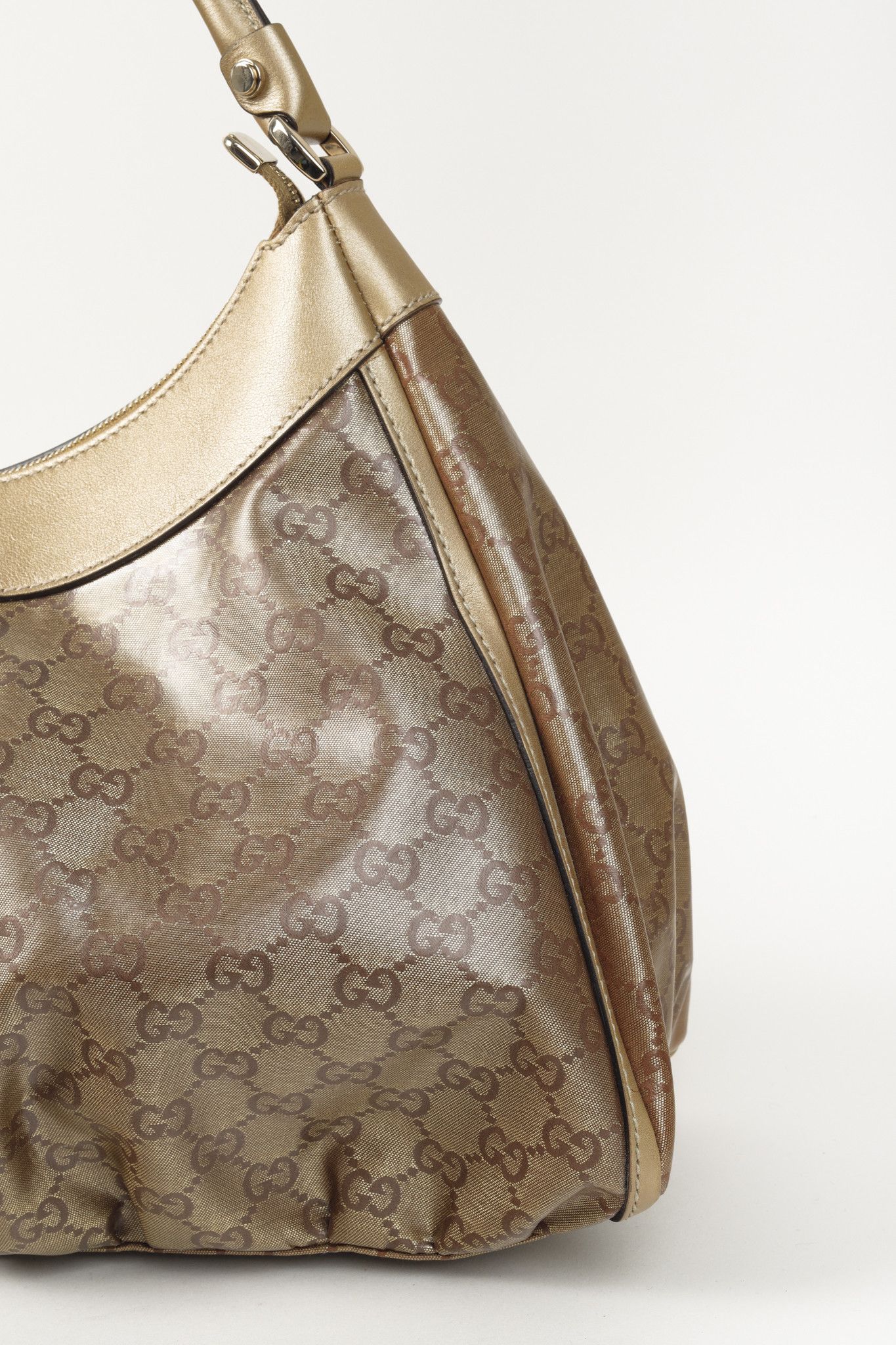 Gucci Gucci 2000s Style Metallic GG Crystal Abbey D-Ring Bag Size ONE SIZE - 9 Thumbnail