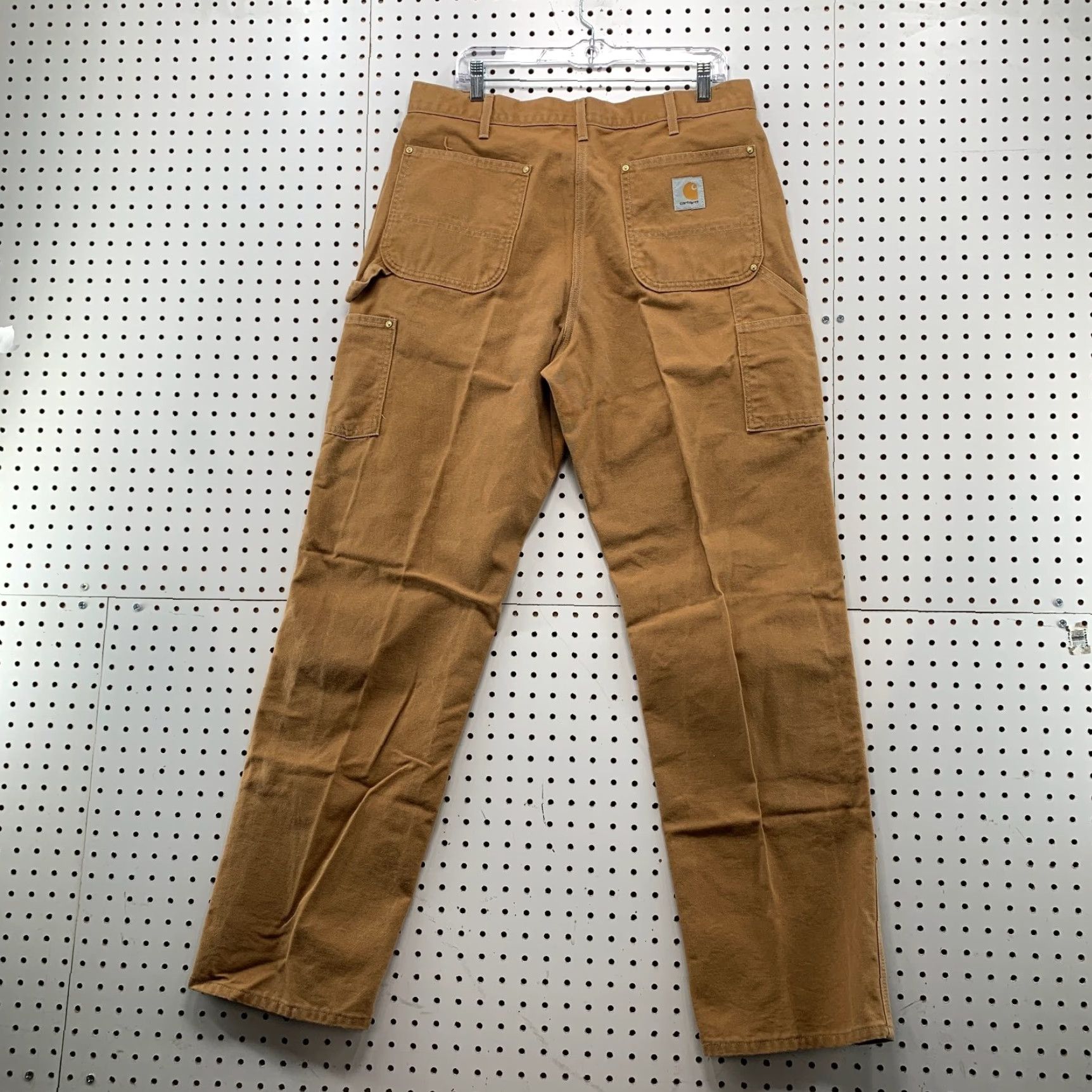 Carhartt VINTAGE Carhartt Pants 36x34 36x33 Brown Utility Union USA 5-Pocket Carpenter Workwear Mens Pants Brown Carhartt Vintage USA Size US 36 / EU 52 - 7 Thumbnail