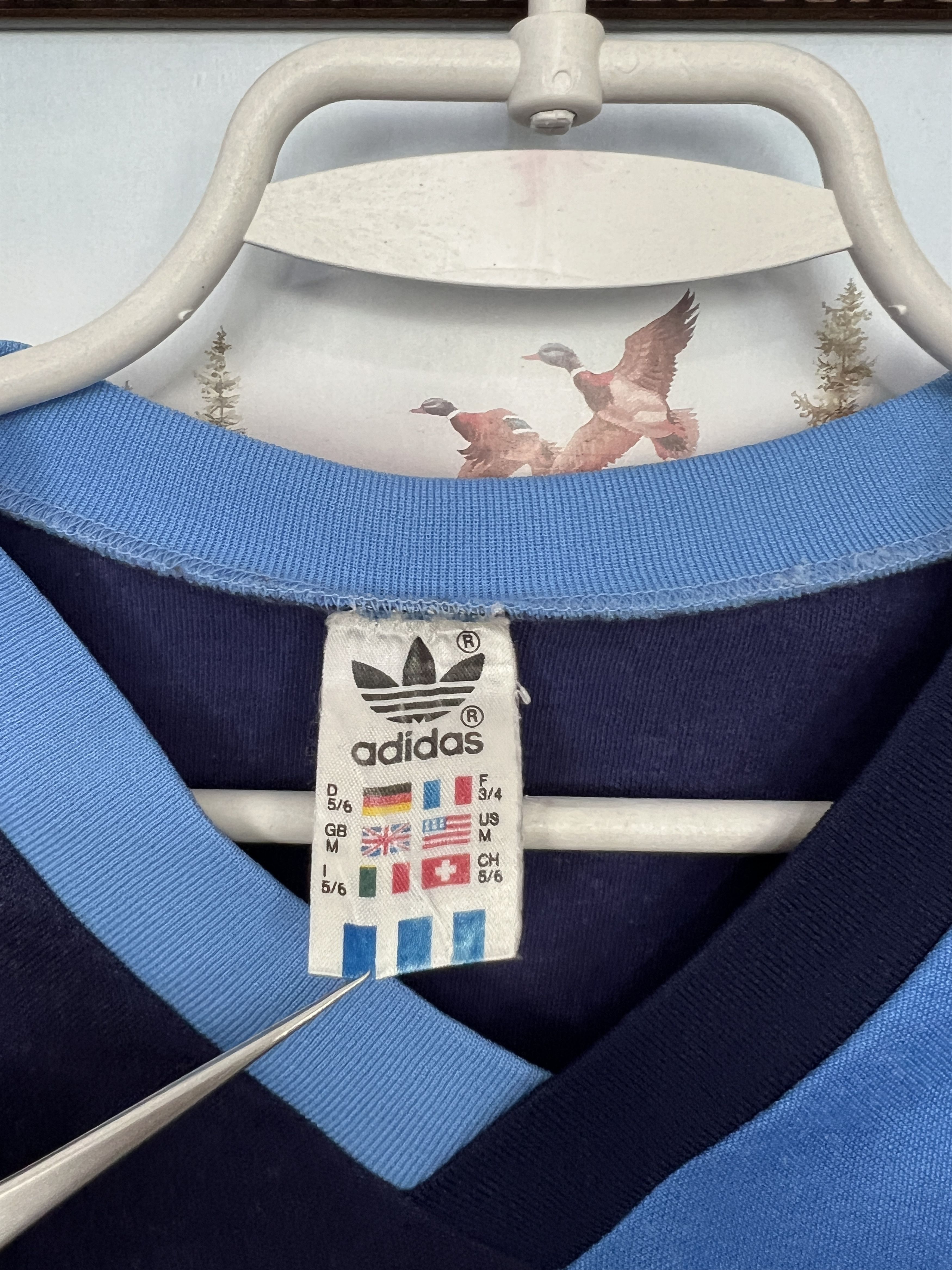 Adidas Vintage 80's Adidas West Germany Football Template Shirt Size US M / EU 48-50 / 2 - 7 Thumbnail