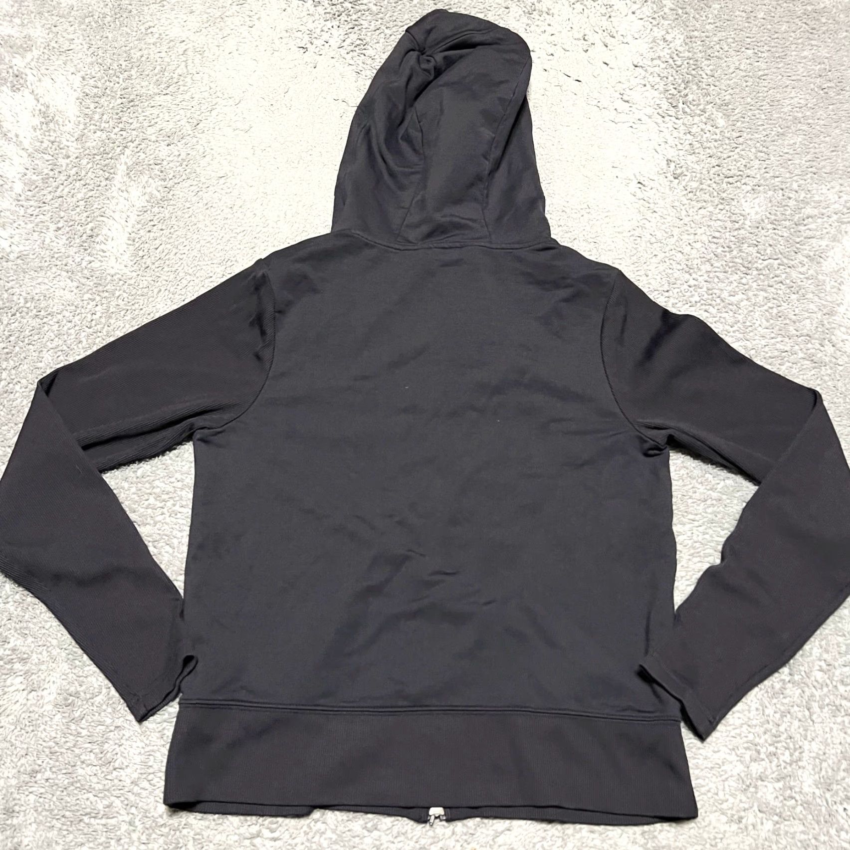 Athleta Athleta Malabar Hoodie Jacket Womens Medium Full Zip Asymmetrical Navy Blue Womens M Navy Blue Jacket Size M / US 6-8 / IT 42-44 - 3 Thumbnail
