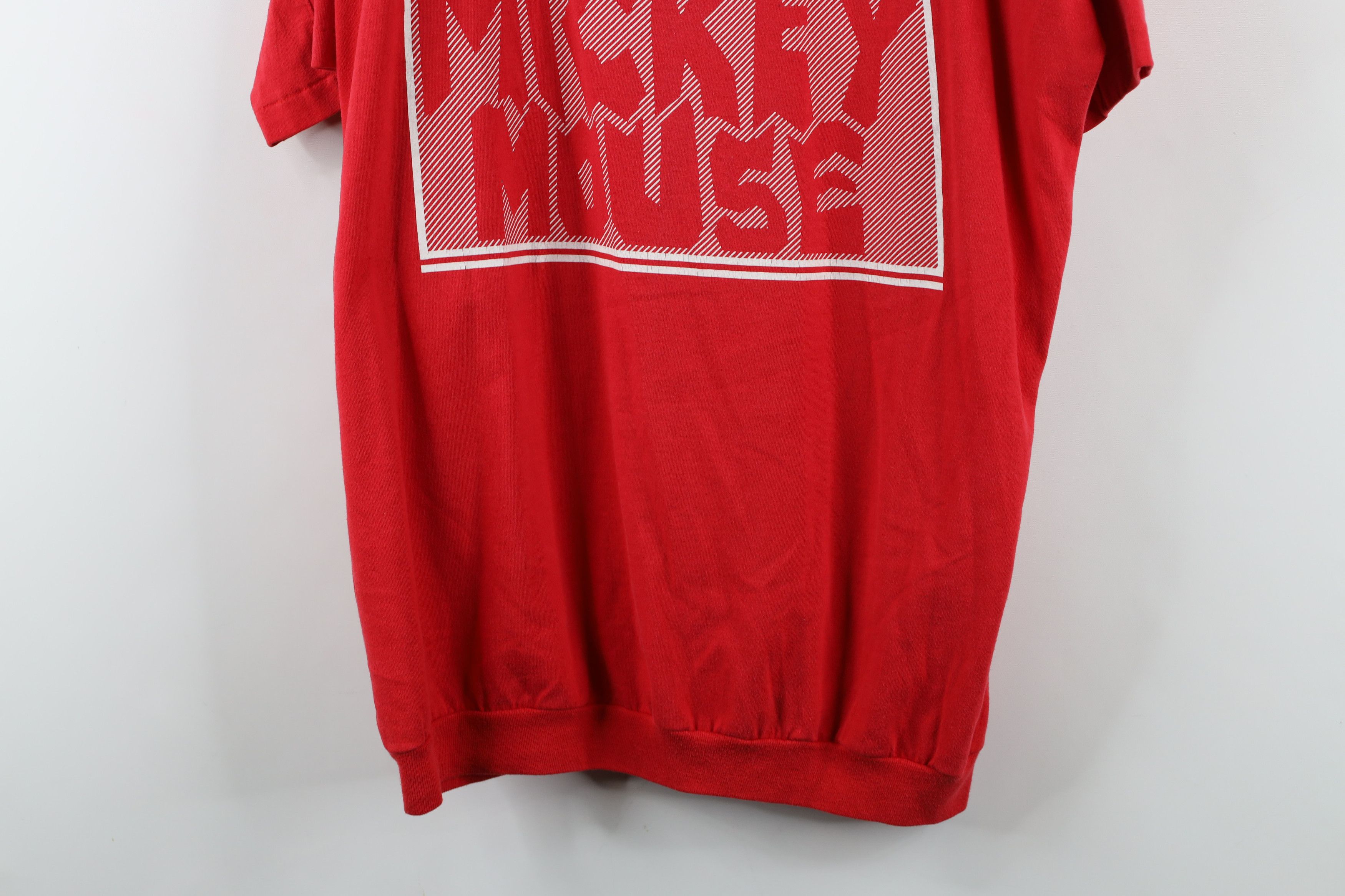Disney × Vintage Vintage 80s 90s Disney Dolman Sleeve Pullover Henley T-Shirt Size US XL / EU 56 / 4 - 3 Thumbnail
