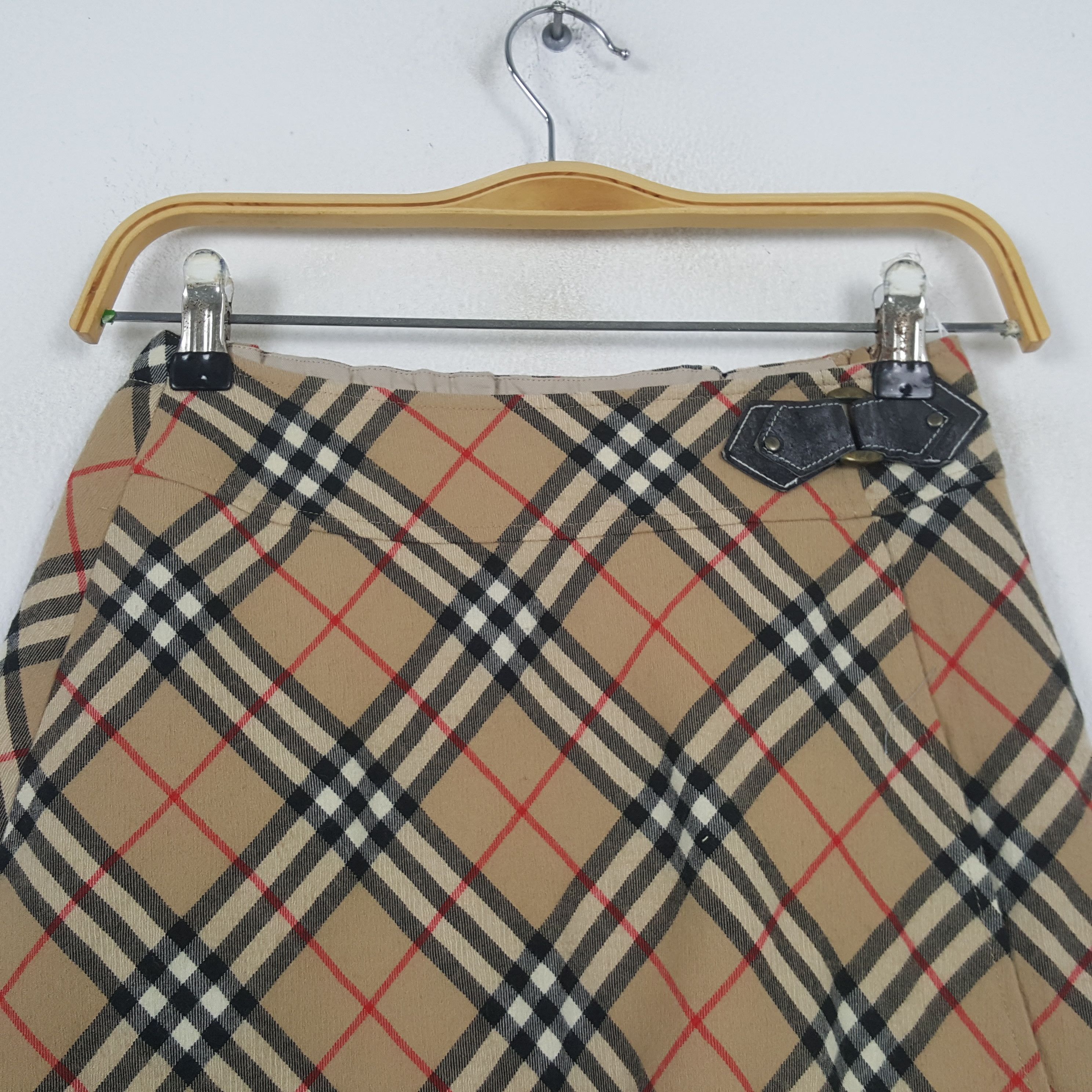 Burberry × Vintage Vintage BURBERRY LONDON Luxury Fashion Brand Skirts C280N30 Size 23" - 2 Thumbnail
