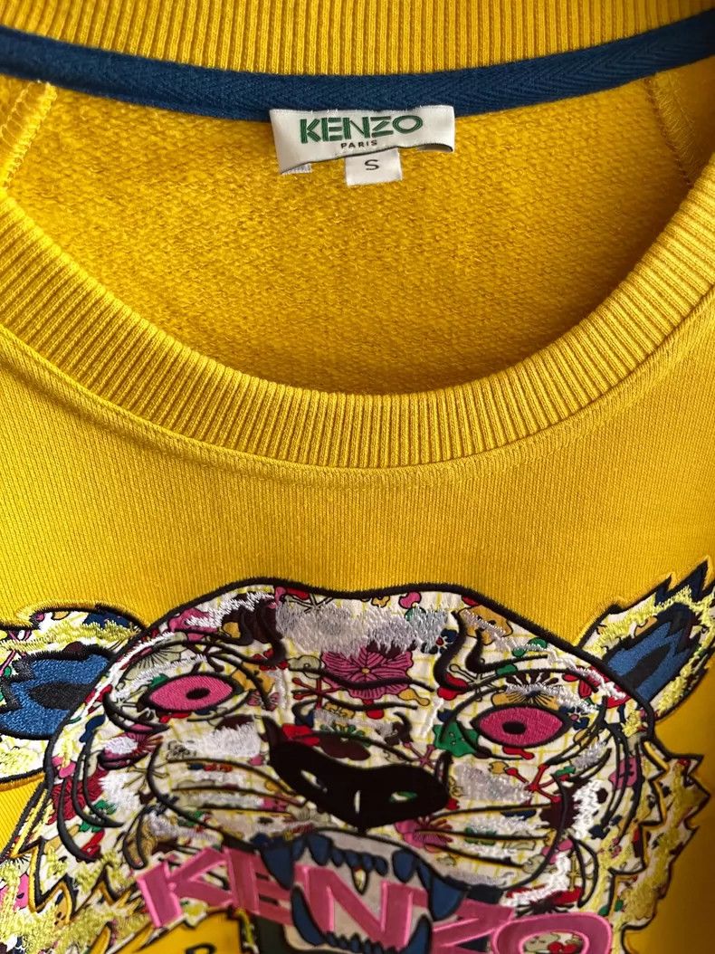 Kenzo KENZO Tiger Embroidery Sweatshirt - dmc Size US S / EU 44-46 / 1 - 1 Thumbnail