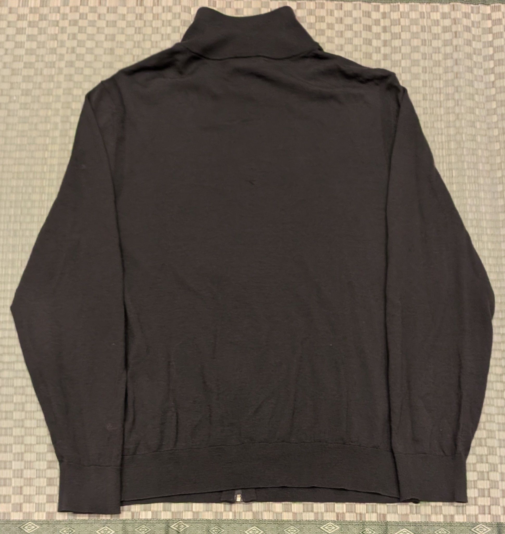 Paul Smith Paul Smith 100% Merino Wool Full Zip Cardigan Sweater Brown Size US XL / EU 56 / 4 - 2 Thumbnail