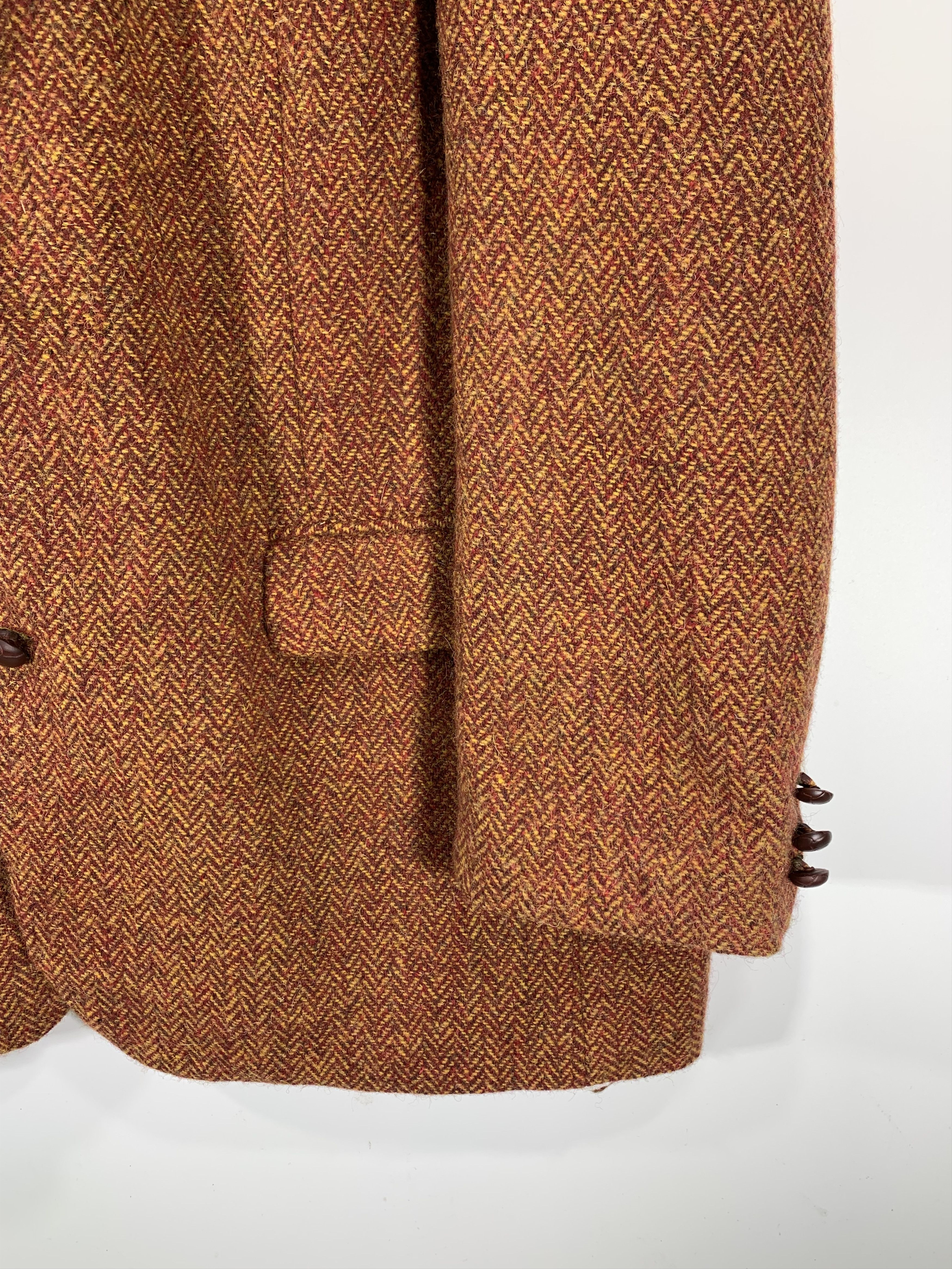 Harris Tweed × Octopus × Vintage Vintage Octopus army X harris tweed Wool Blazer Size US L / EU 52-54 / 3 - 2 Thumbnail