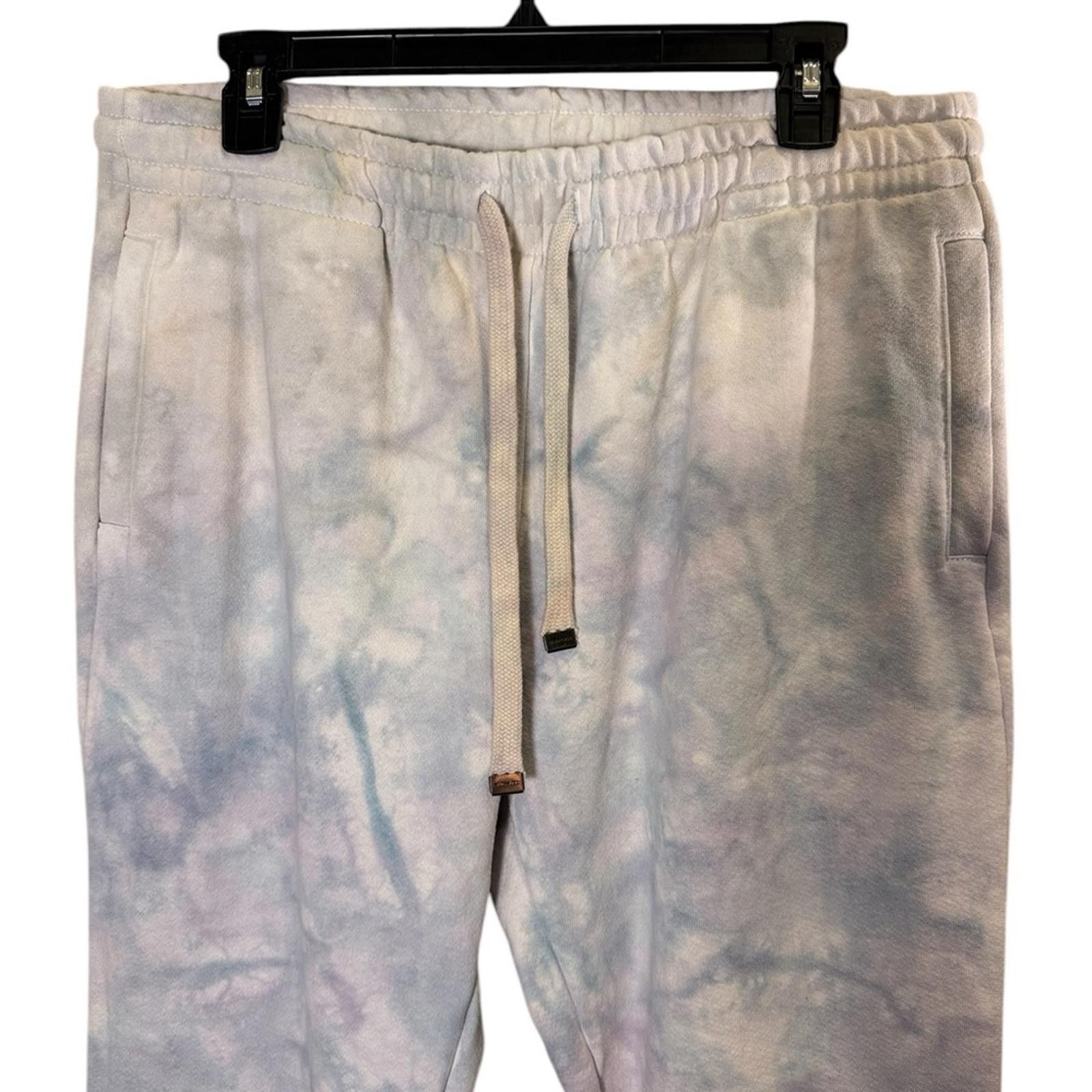 Talentless Talentless Pastel Tie-Dye Jogger Sweatpants Sz XL Size 40" / US 18 - 2 Thumbnail