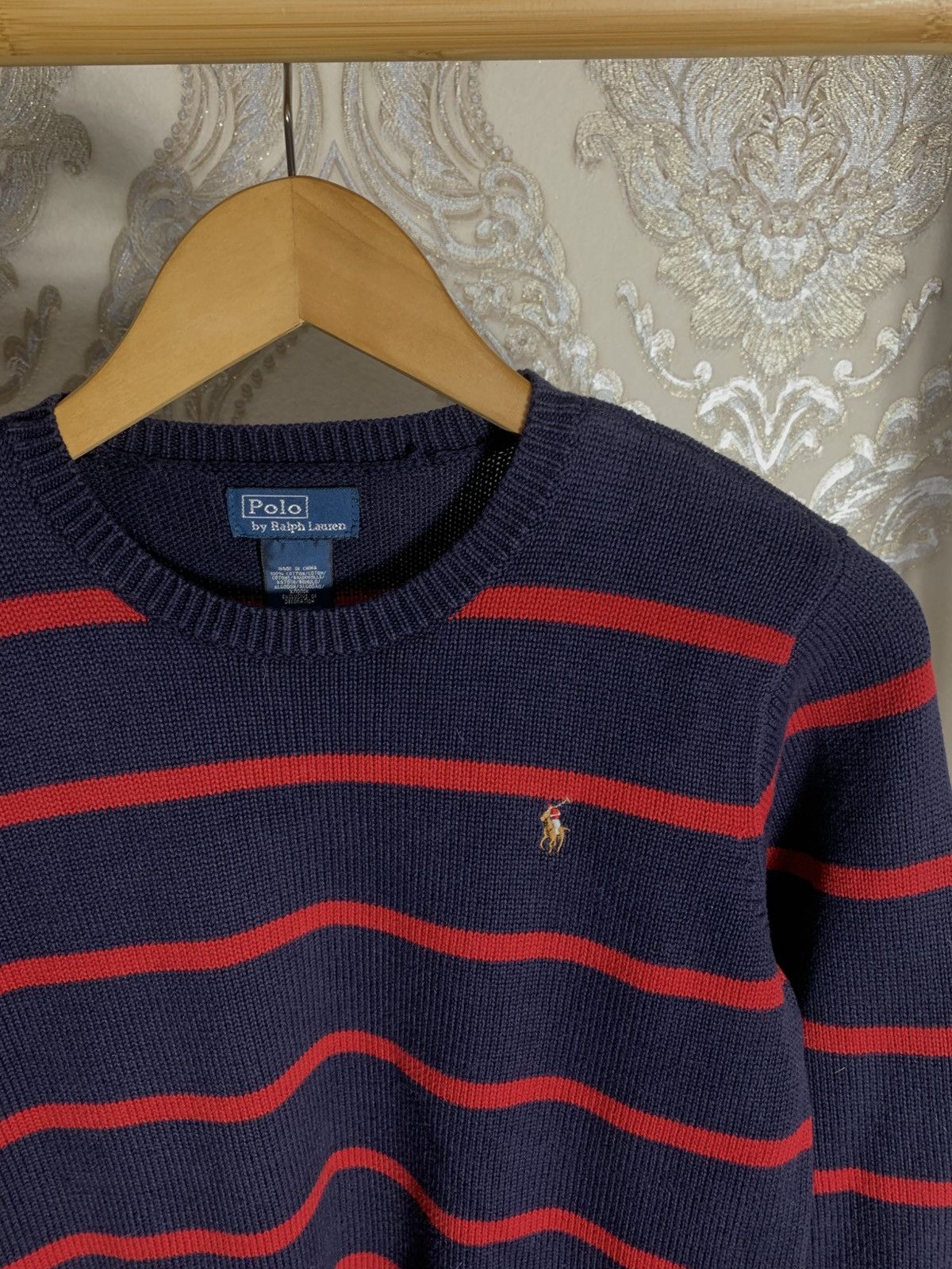 Polo Ralph Lauren VINTAGE POLO RALPH LAUREN DESIGNER KNIT SWEATER RETRO 90s Size US XS / EU 42 / 0 - 2 Thumbnail