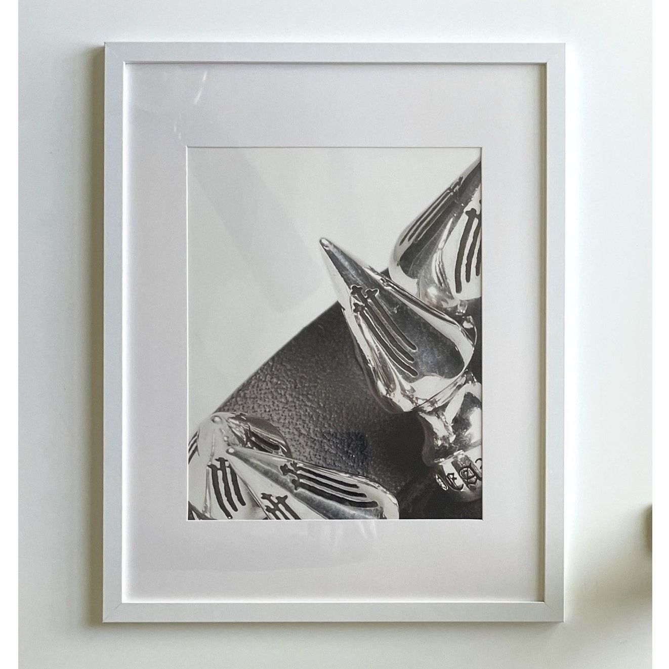 Chrome Hearts × Vintage Chrome Hearts leather W/ Studs photo Poster framed 11x14 Size ONE SIZE - 1 Thumbnail