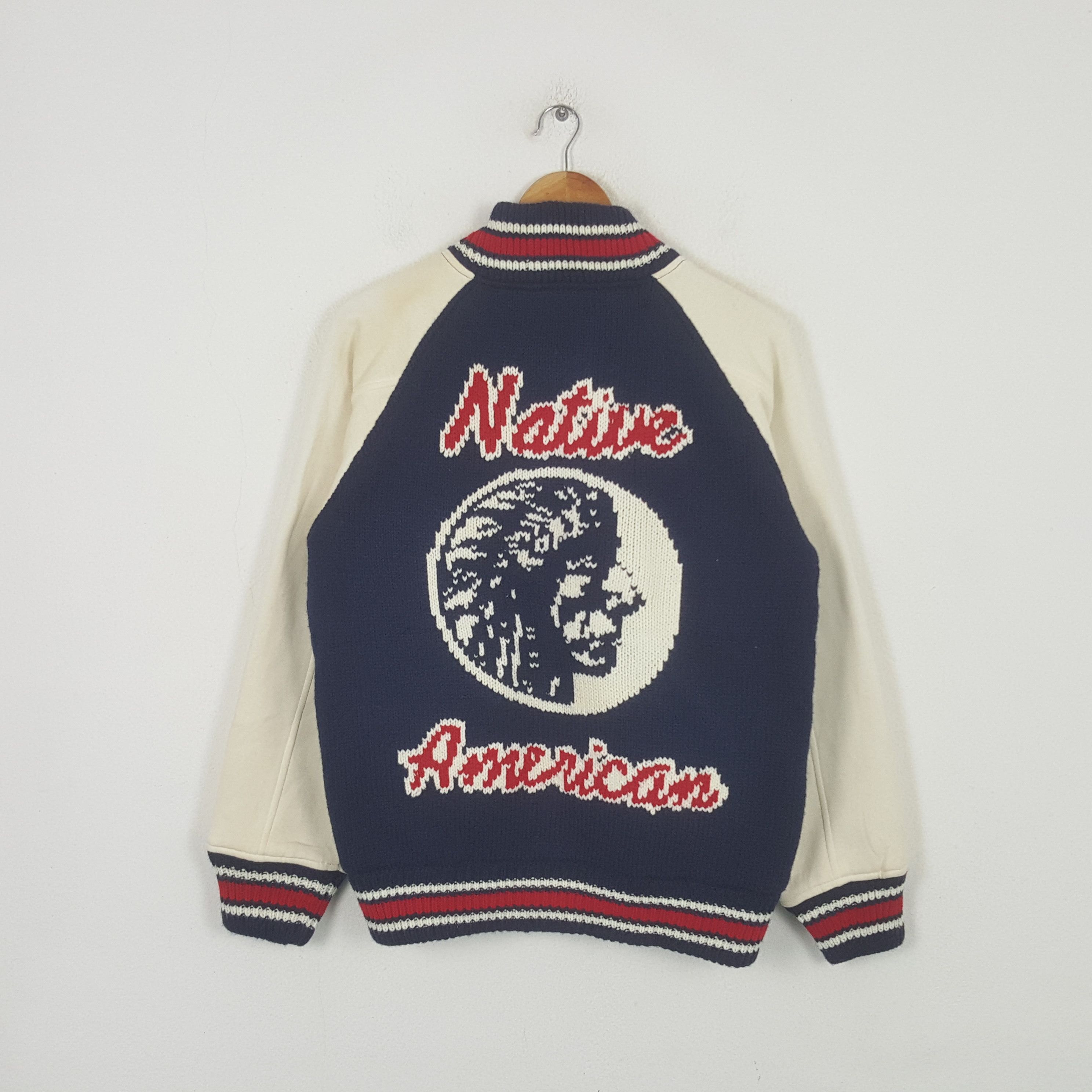 Native Vintage Native American Sports Varsity Sweatshirt RR23 Size US M / EU 48-50 / 2 - 1 Thumbnail