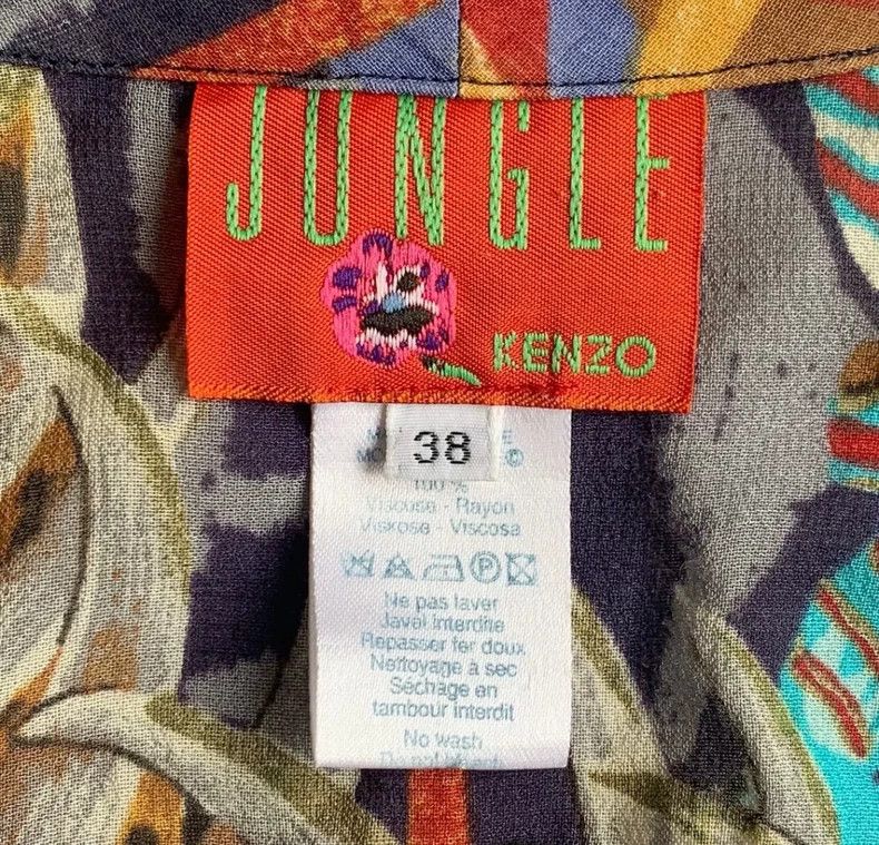 Kenzo KENZO Silk leopard print sleeveless shirt Size XS / US 0-2 / IT 36-38 - 8 Thumbnail